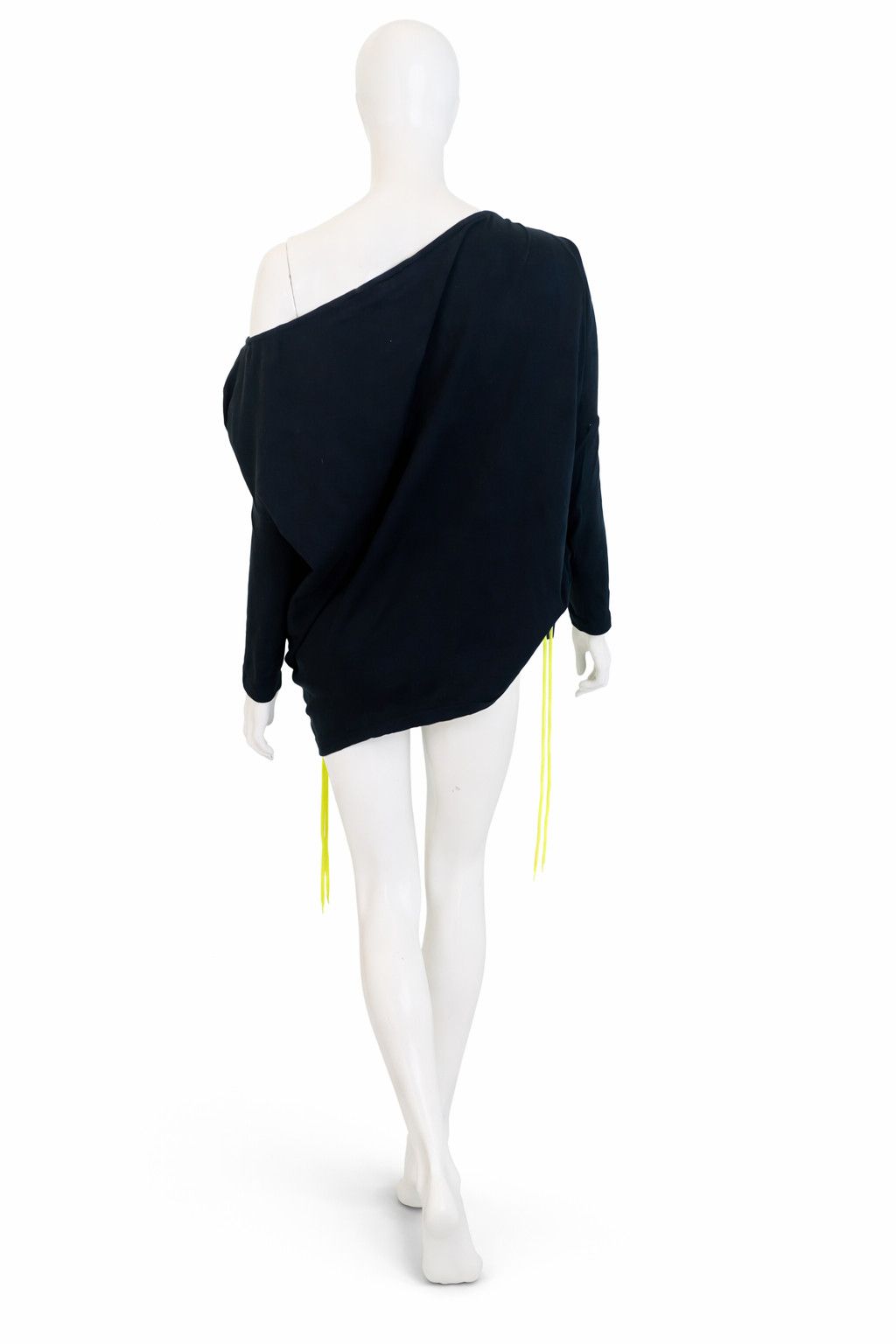 Dolce & Gabbana Dolce & Gabbana Black Glama Neon Graphic Top Dress Size M / US 6-8 / IT 42-44 - 2 Thumbnail