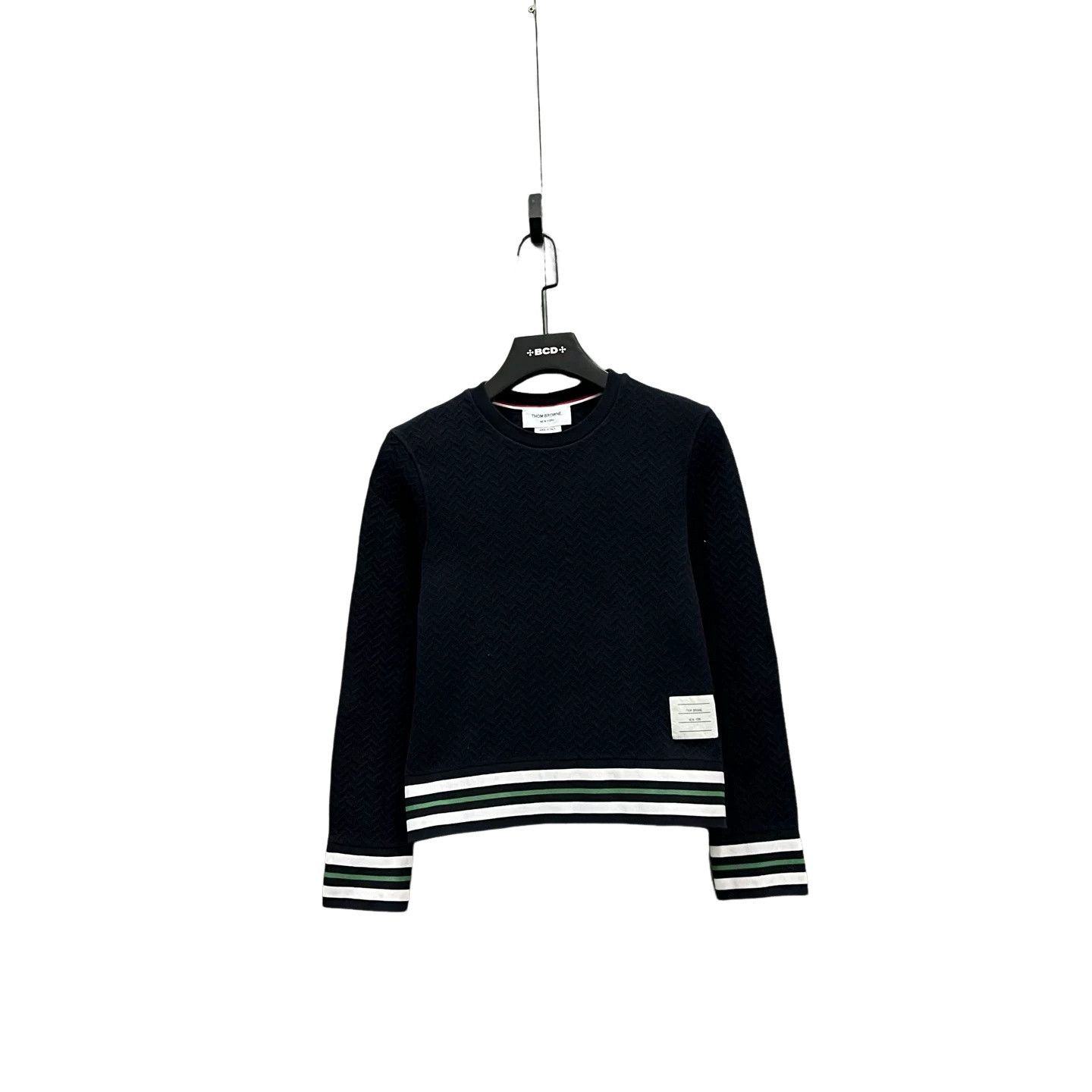 Thom Browne Thom Browne Chevron Knit Sweatshirt Size XS Size US XS / EU 42 / 0 - 1 Thumbnail