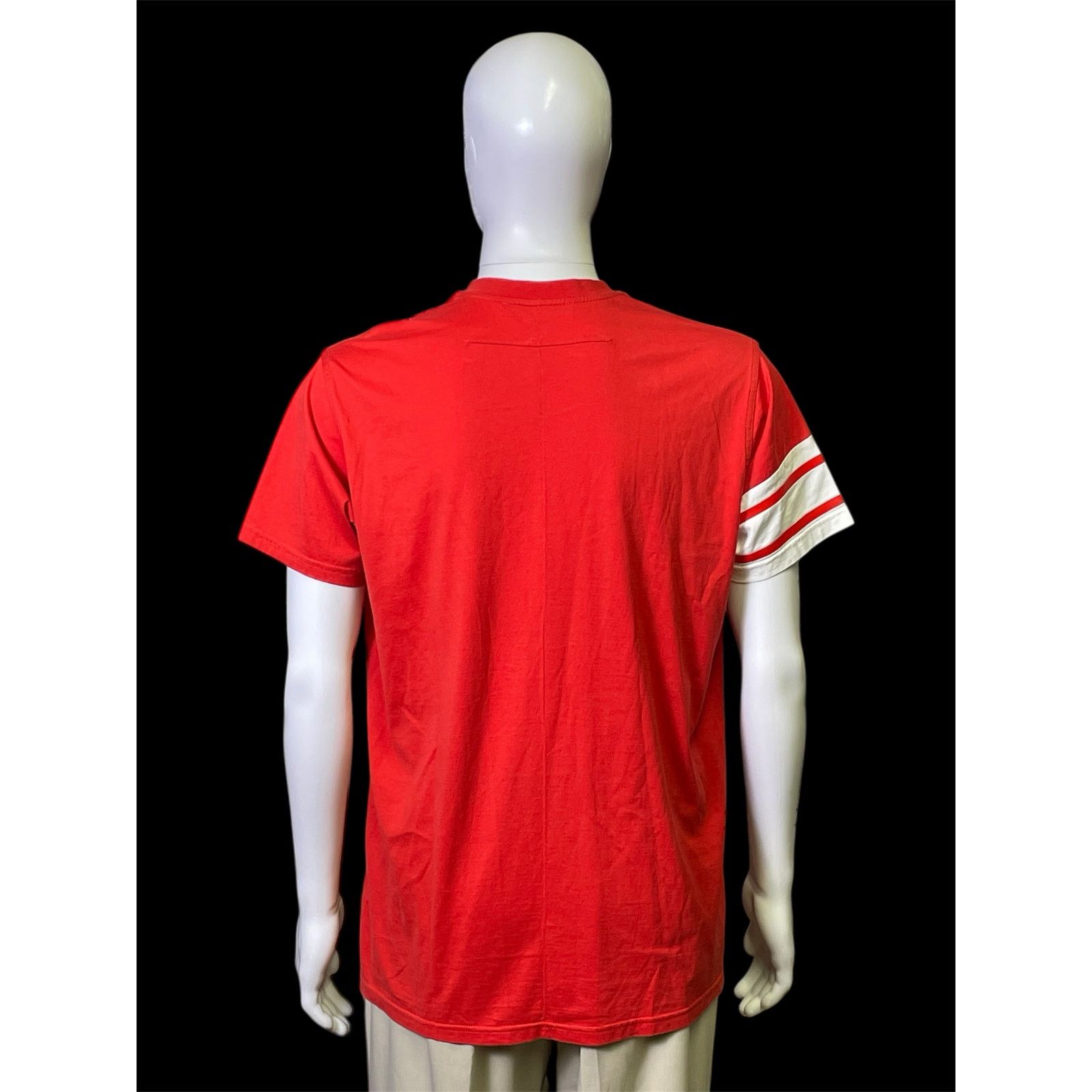 Givenchy Givenchy Paris Stars and Stripe Print Red T-Shirt Men XXS Size US XS / EU 42 / 0 - 3 Thumbnail