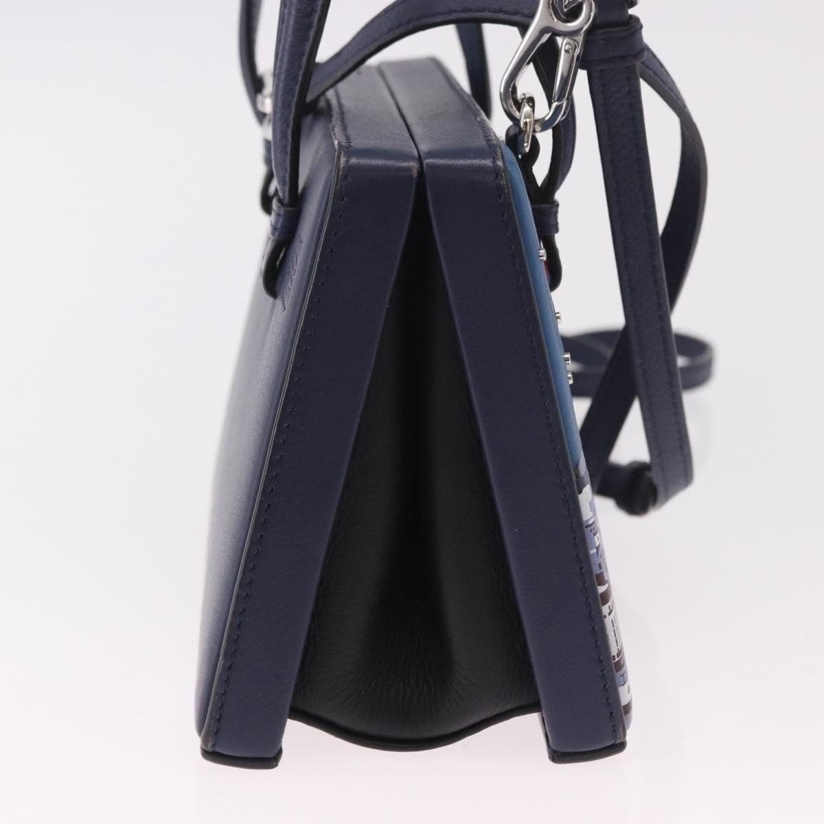 Loewe Loewe Classic Calfskin Puzzle Handbag Blue Size ONE SIZE - 4 Thumbnail