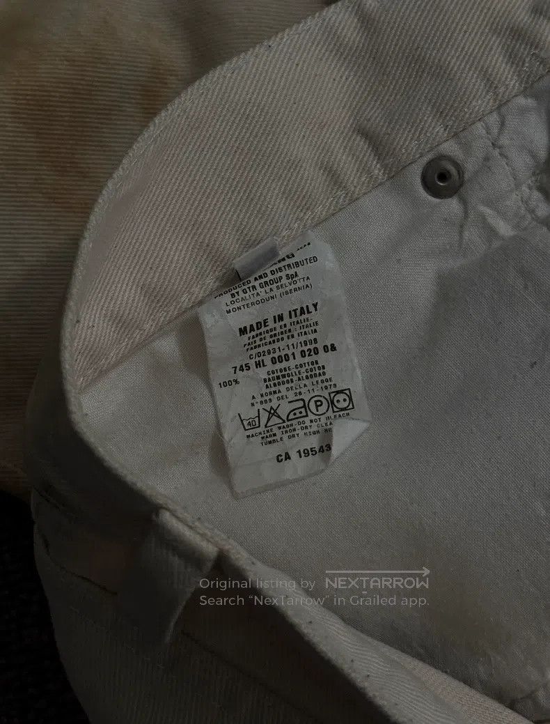 Helmut Lang Helmut Lang 1998 distressed denim pants Size US 30 / EU 46 - 3 Thumbnail