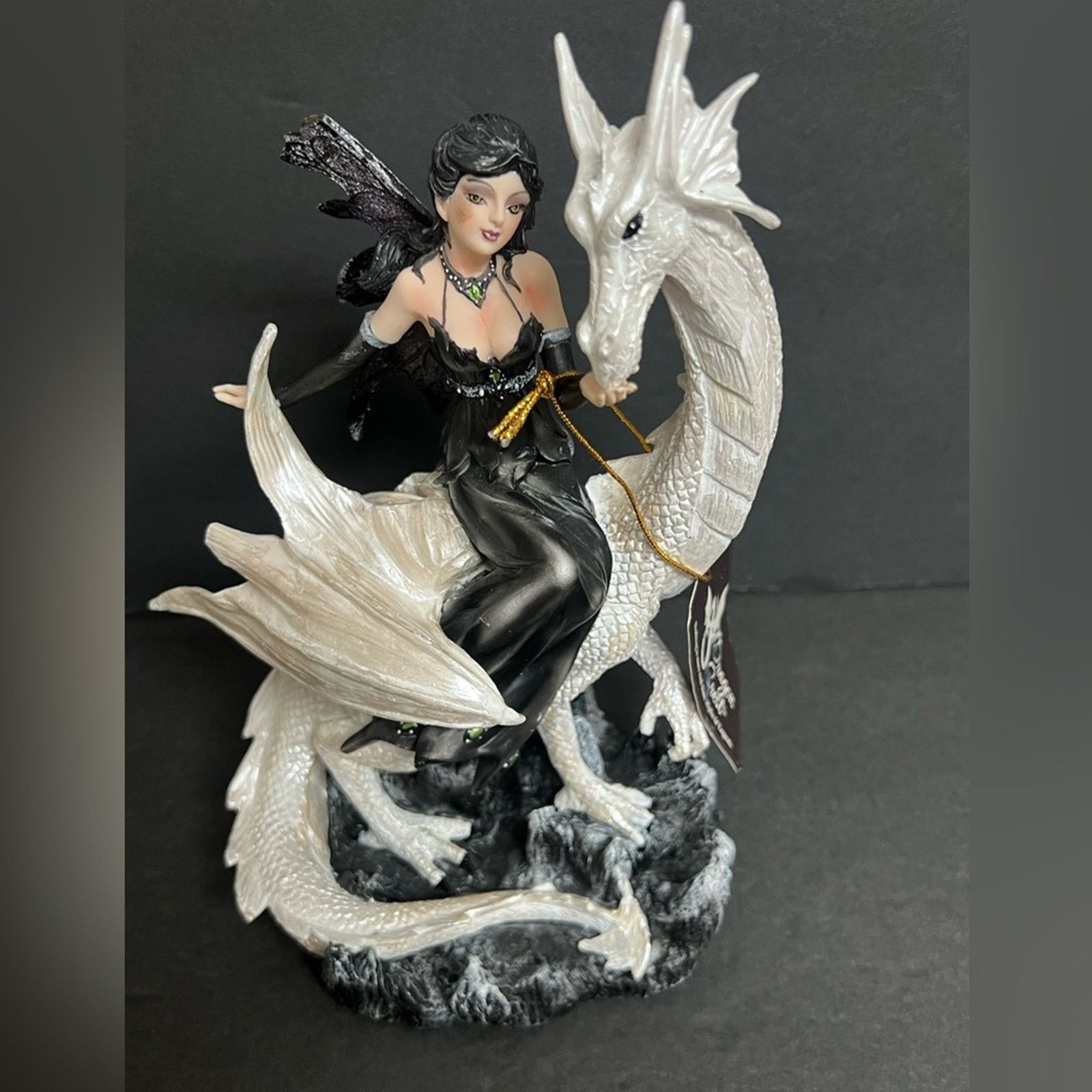 Other DRAGON CREST Black Wing Fairy Dragon Fantasy Figurine Decor Size ONE SIZE - 1 Thumbnail