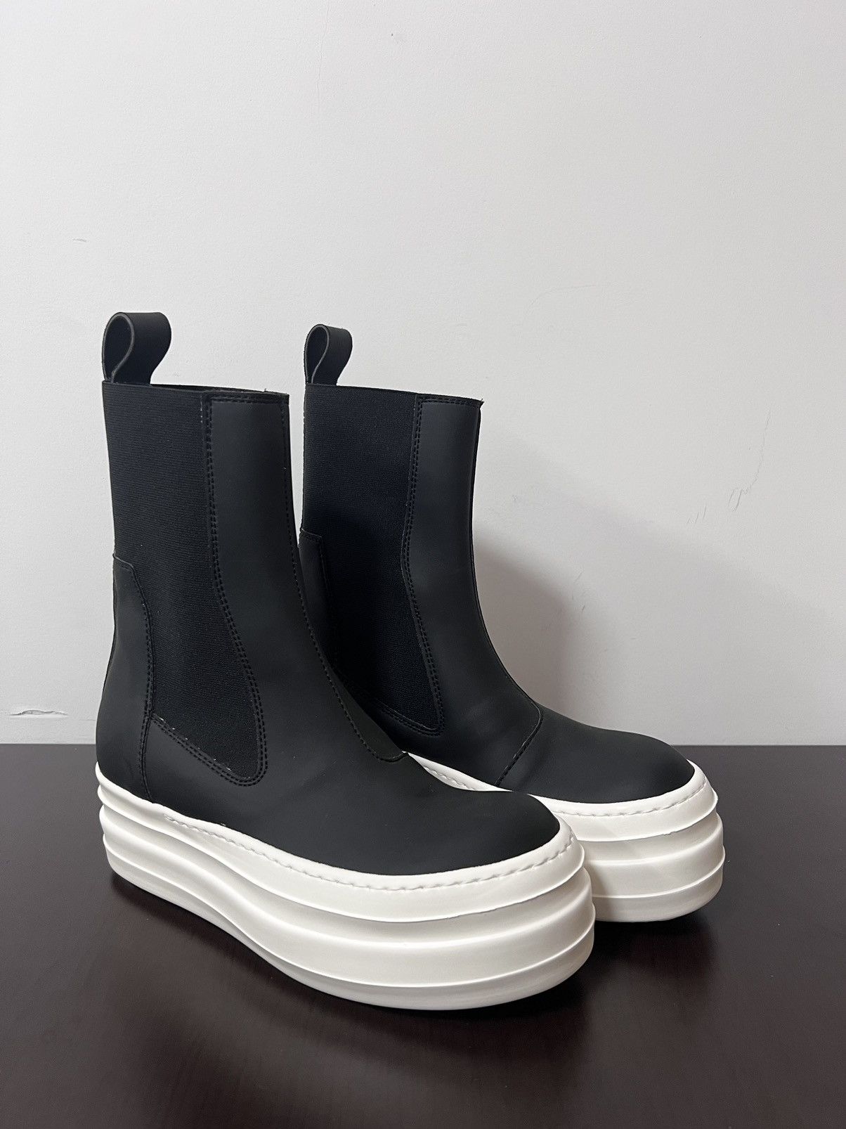 Rick Owens Drkshdw rick owens double bumper beetle boots sz 36 Size US 6 / IT 36 - 5 Thumbnail