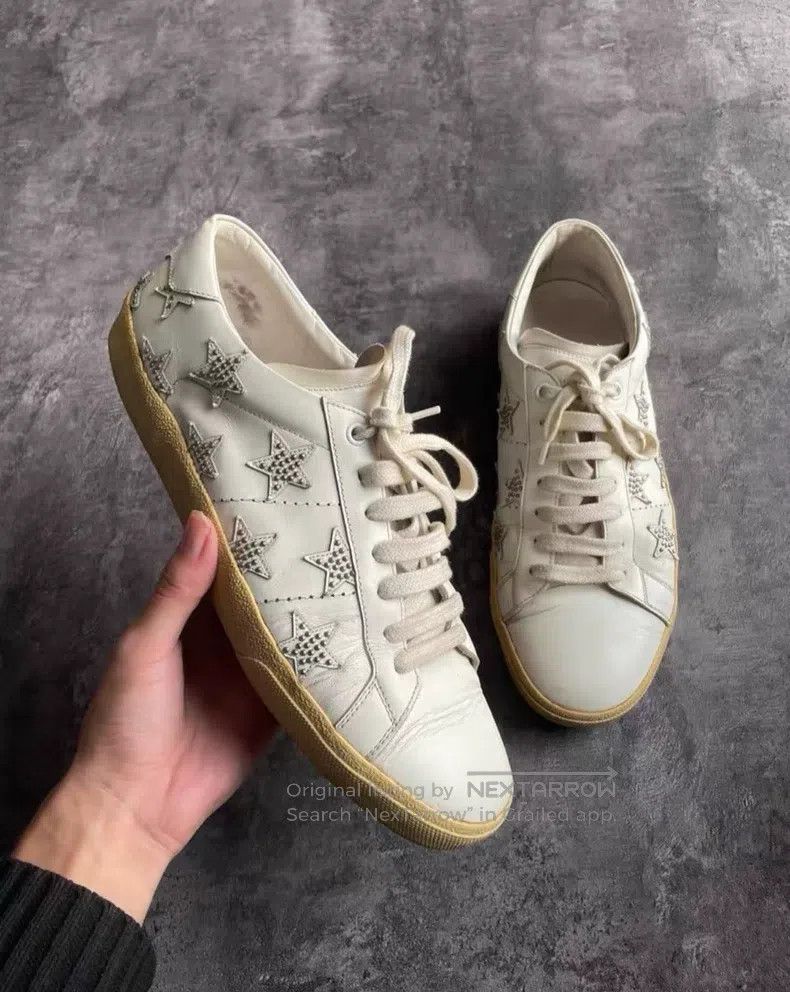 Saint Laurent Paris Saint Laurent Paris Star Studs Board Shoes Size US 8.5 / EU 41-42 - 1 Thumbnail