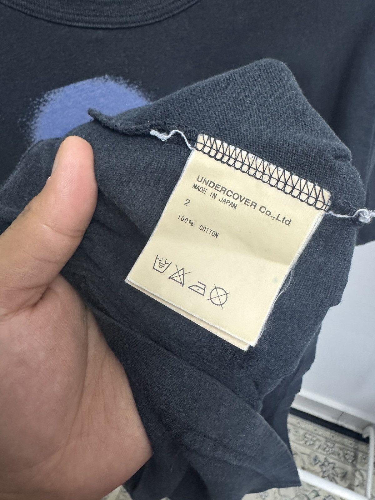 Undercover UNDERCOVER Blue Dot Potrait Size US M / EU 48-50 / 2 - 5 Thumbnail