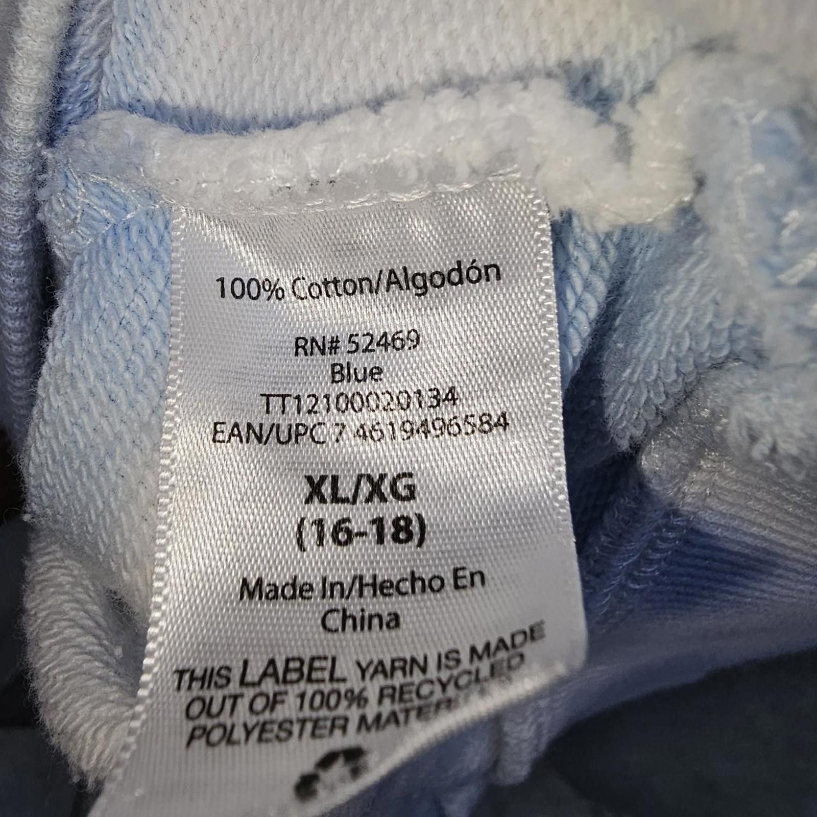 Other Women's White and Blue Tie-Dye Sweatshirt Size XL / US 12-14 / IT 48-50 - 4 Thumbnail