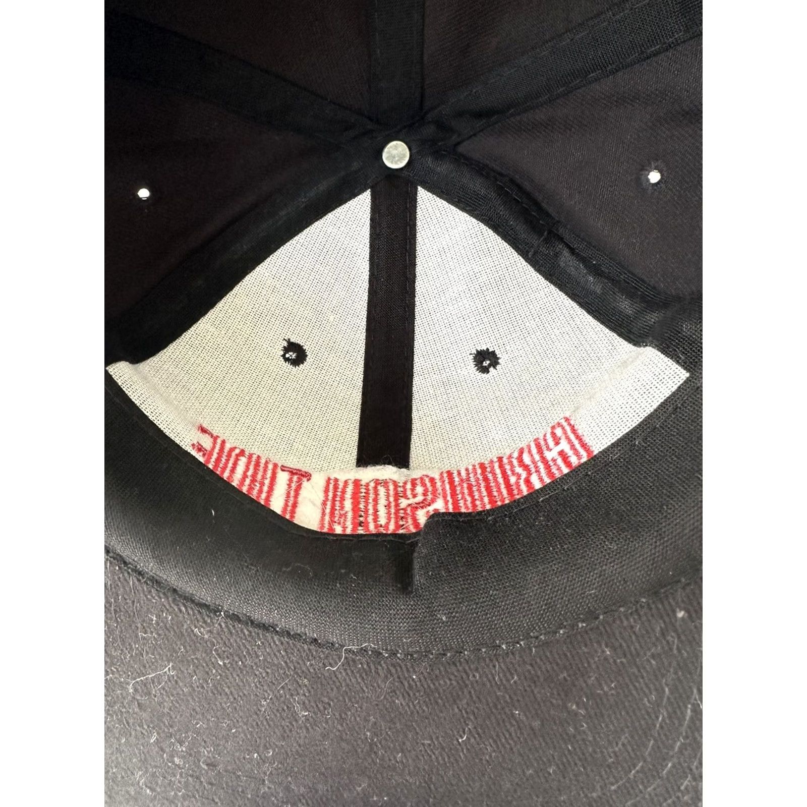 J Brand Vintage Crimson Tide 90s Snapback Hat Unisex Adult Black Baseball Cap Adjustable Size ONE SIZE - 5 Thumbnail