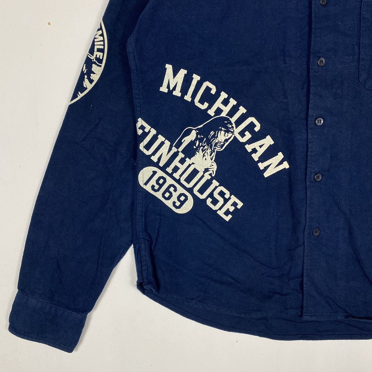 Hysteric Glamour HYSTERIC GLAMOUR DETROIT MICHIGAN FUNHOUSE 1969 BUTTON UP Size US S / EU 44-46 / 1 - 4 Thumbnail