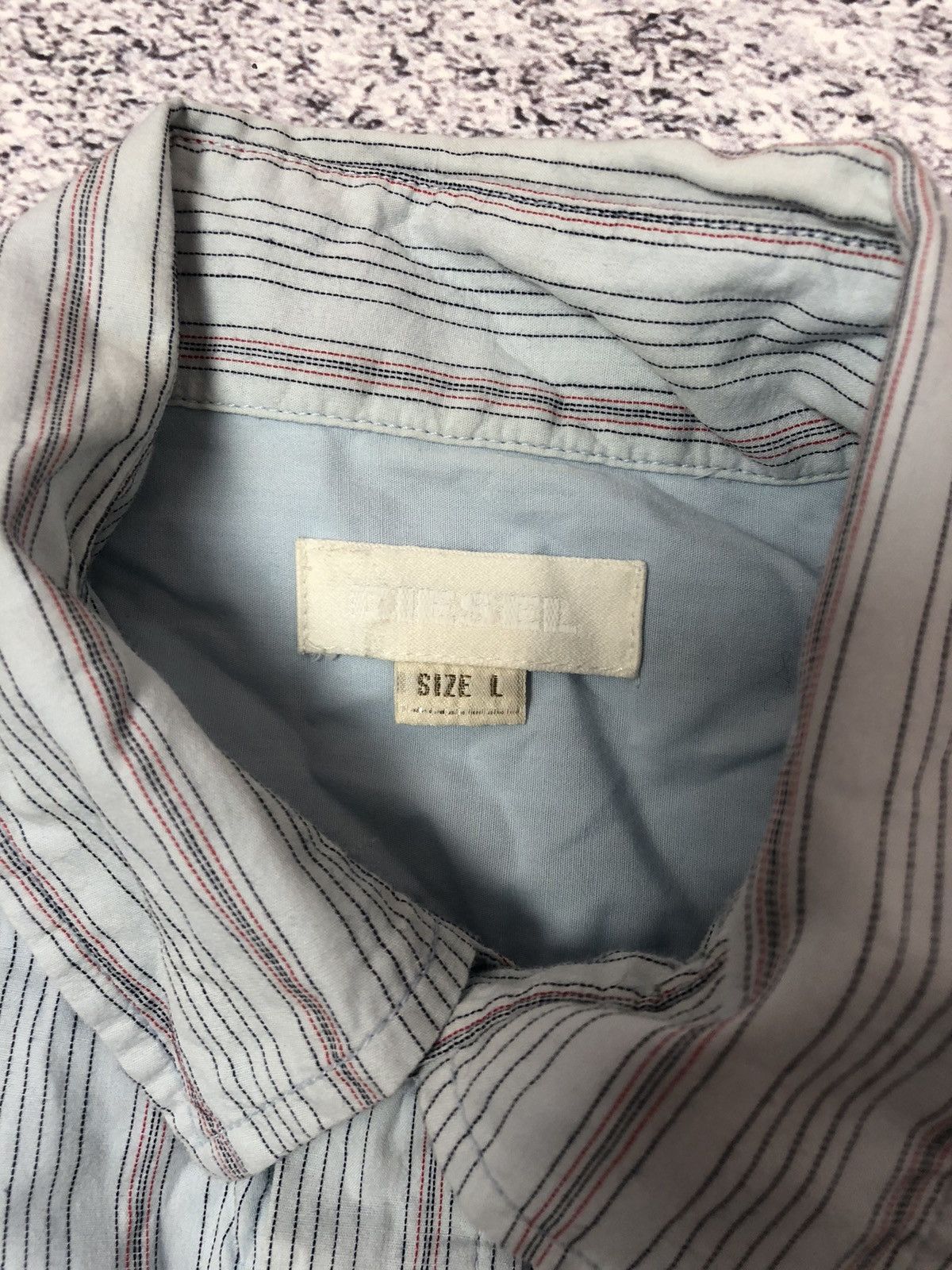 Diesel Rare shirt diesel size L y2k vintage Size US L / EU 52-54 / 3 - 4 Thumbnail