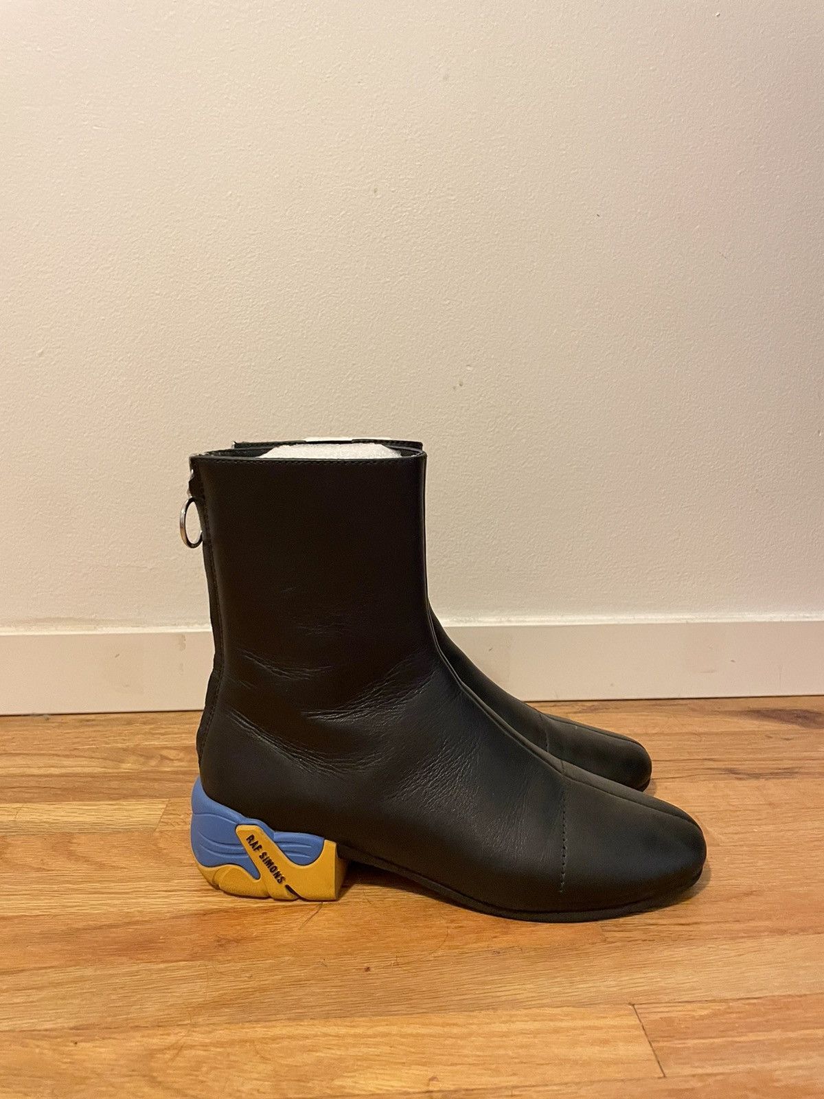 image of Raf Simons Runner Boots in Black, Women's (Size 7)