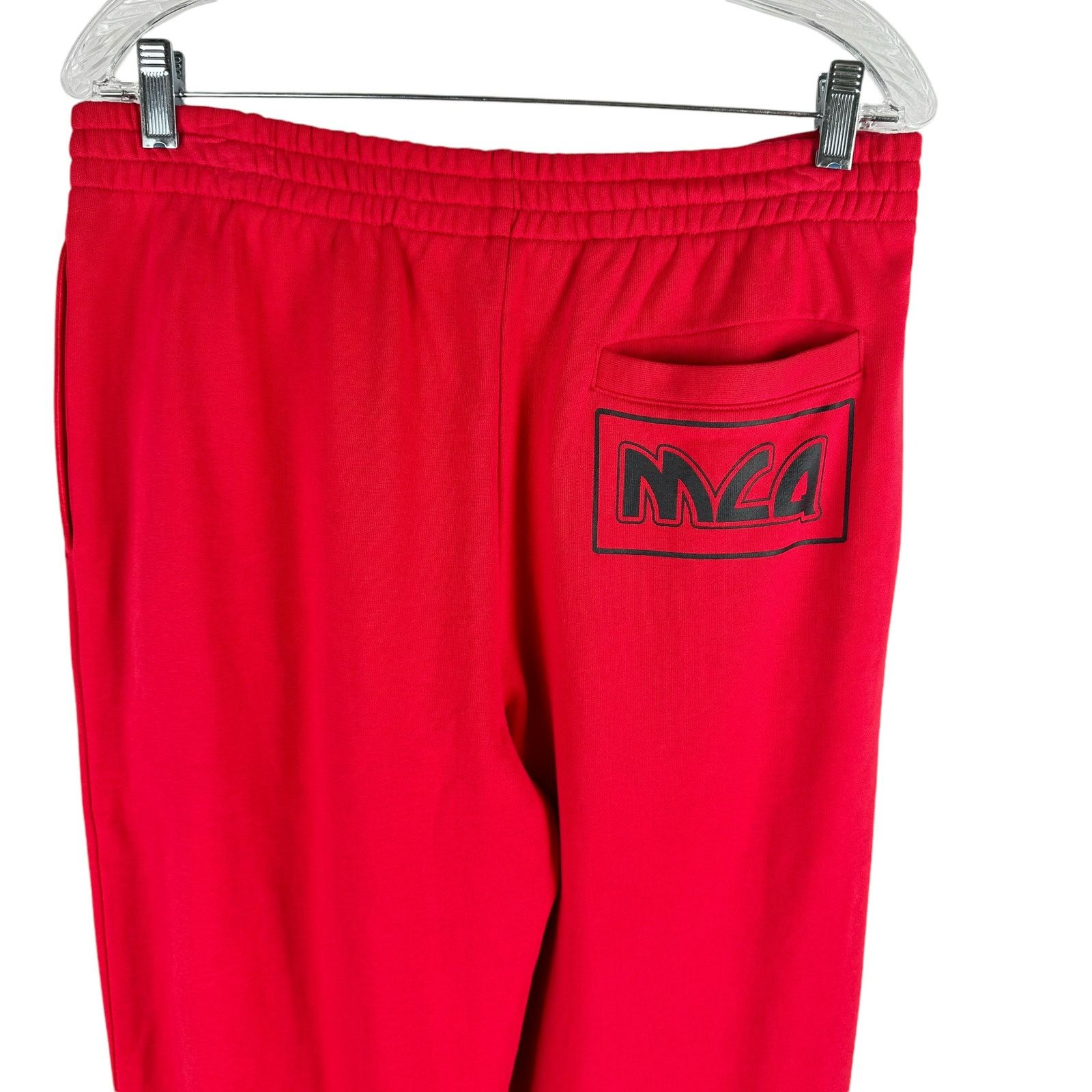 Alexander McQueen New Mcq By Alexander Mcqueen Joggers Sweatpants Cotton Red M Size US 32 / EU 48 - 6 Thumbnail