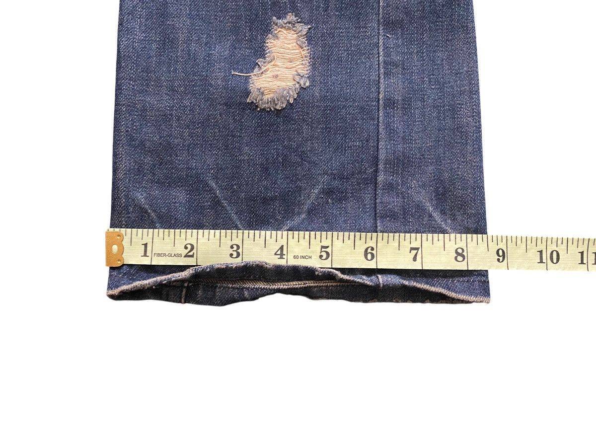 If Six Was Nine Midas Double Waist Lace Flared Denim Size US 30 / EU 46 - 20 Thumbnail