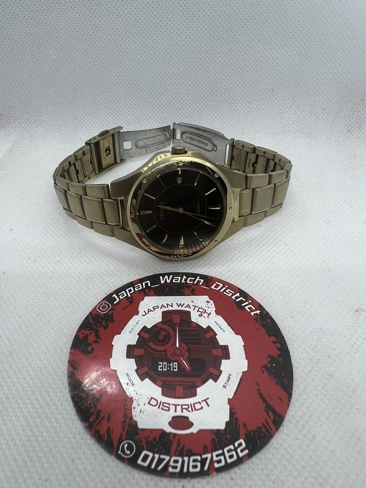 Men's Seiko 7N42-0FD0 Stainless Steel Calendar Vintage
