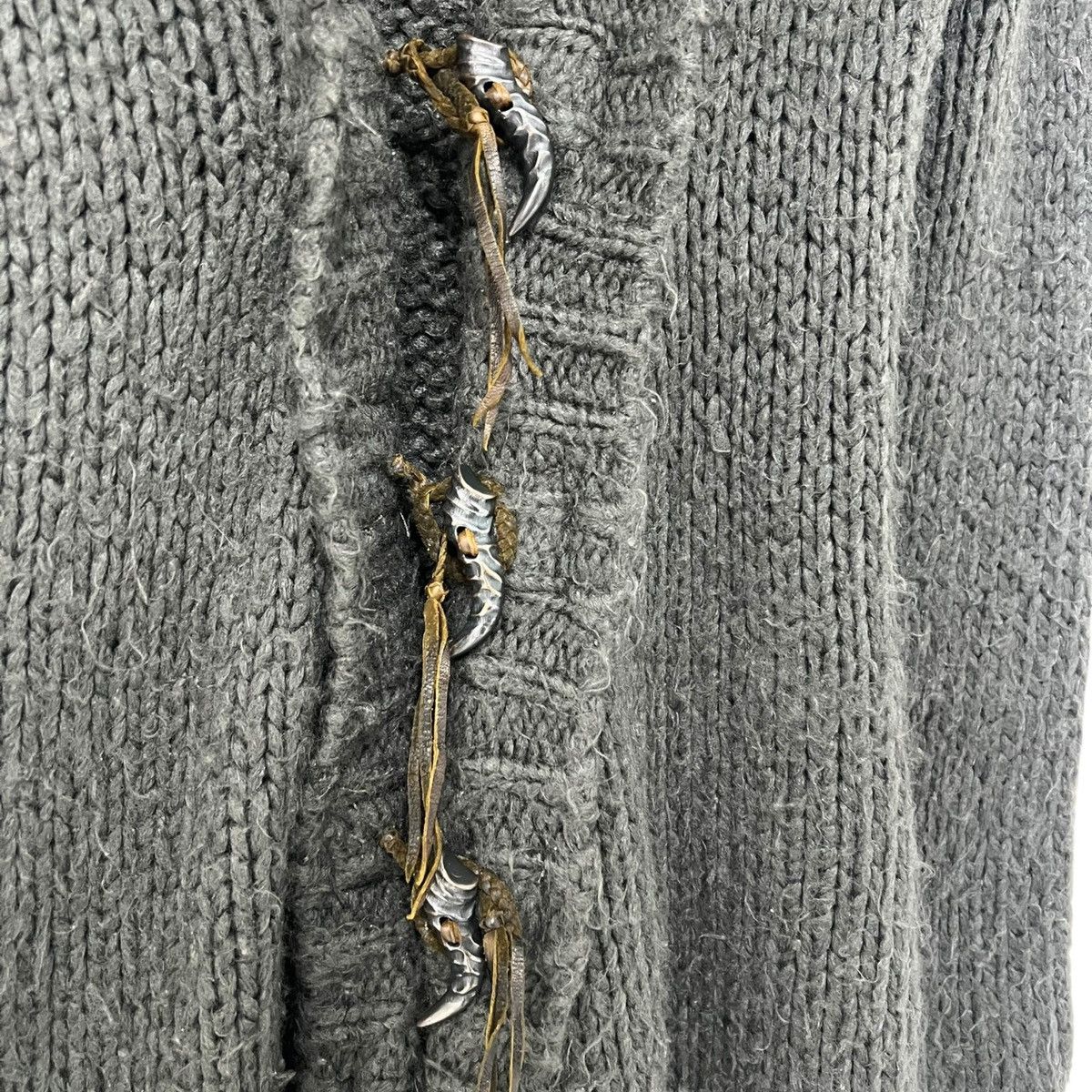 14th Addiction 14th addiction horn cardigan Size US M / EU 48-50 / 2 - 2 Thumbnail