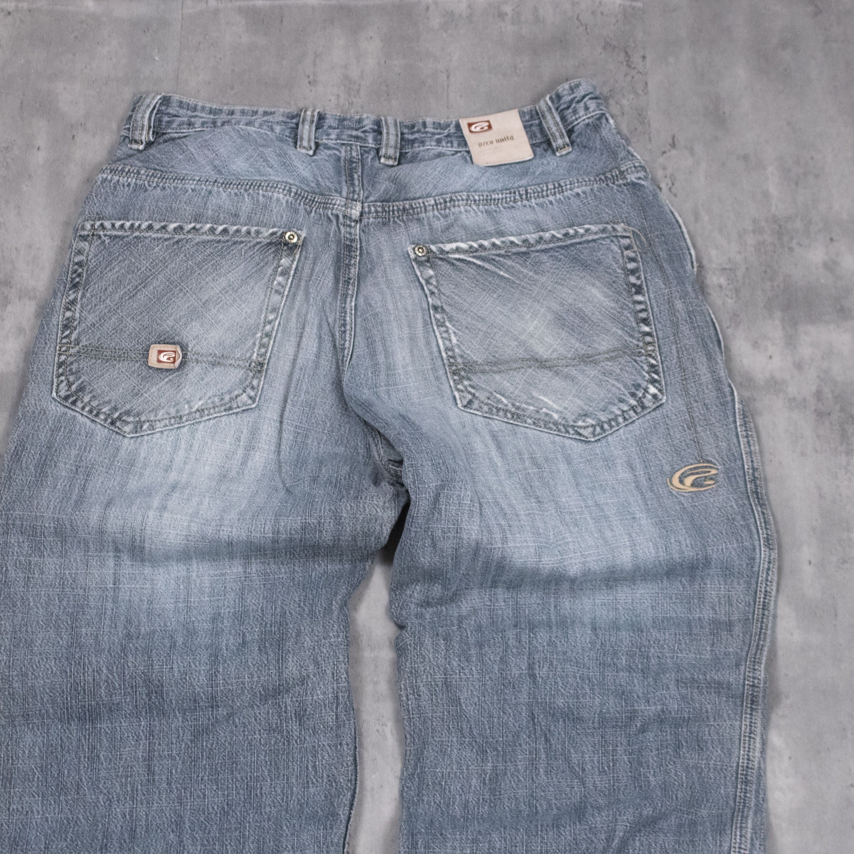 Point Zero VTG Y2K Point Zero Grey Baggy Denim Jeans Size US 30 / EU 46 - 15 Thumbnail