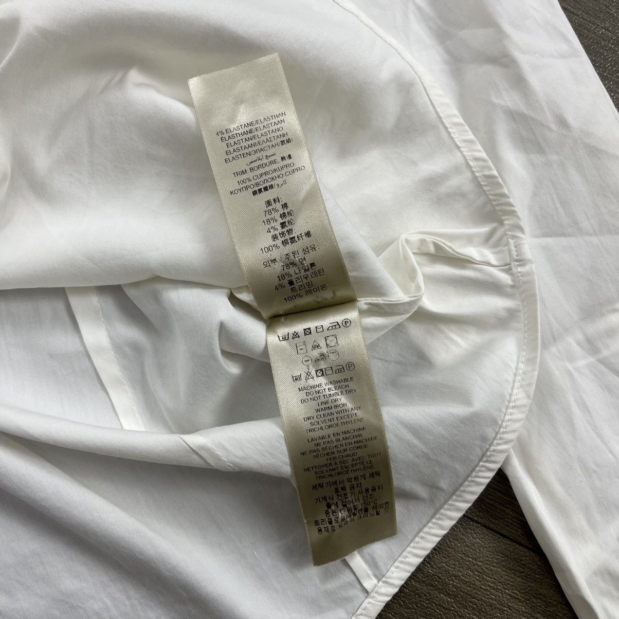 Burberry Burberry London Nova Check White Collared Long Sleeve Shirt Size XS / US 0-2 / IT 36-38 - 10 Thumbnail
