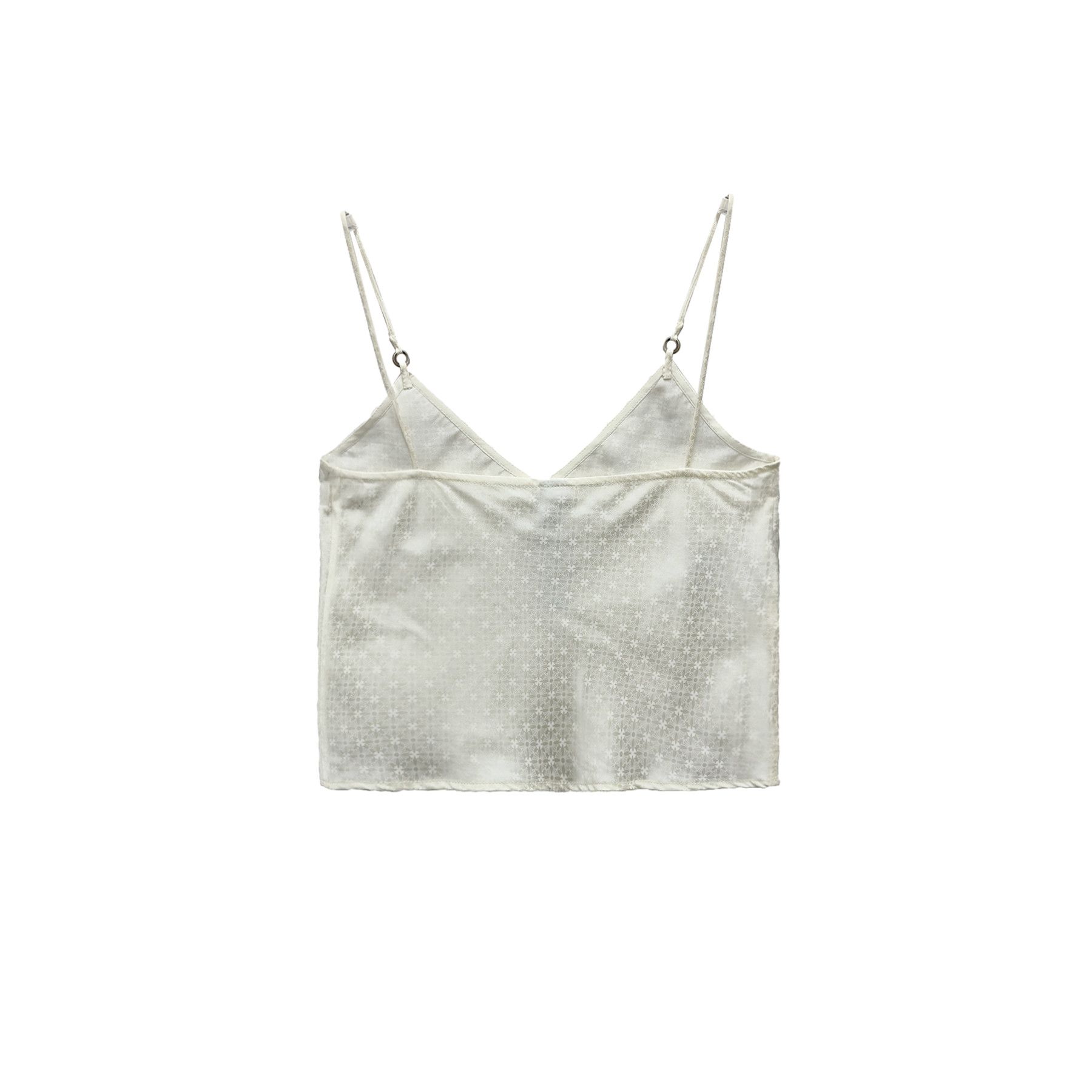 Chrome Hearts Chrome Hearts Tonal Monogram Cross Pattern Silk Tanktop Size S / US 4 / IT 40 - 2 Thumbnail