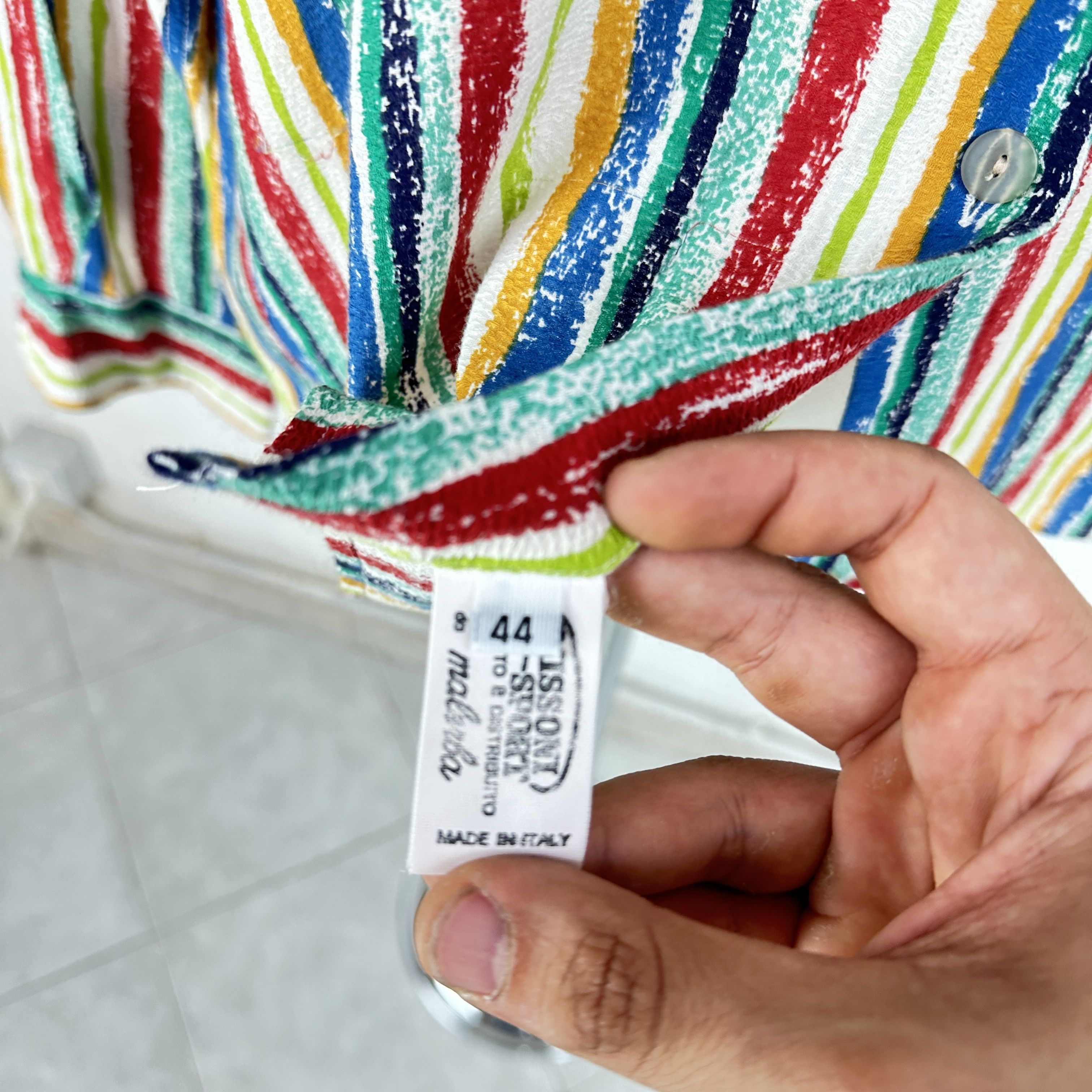 Missoni Camicia MISSONI Cotone Righe Multicolor – 44 IT Size M / US 6-8 / IT 42-44 - 5 Thumbnail