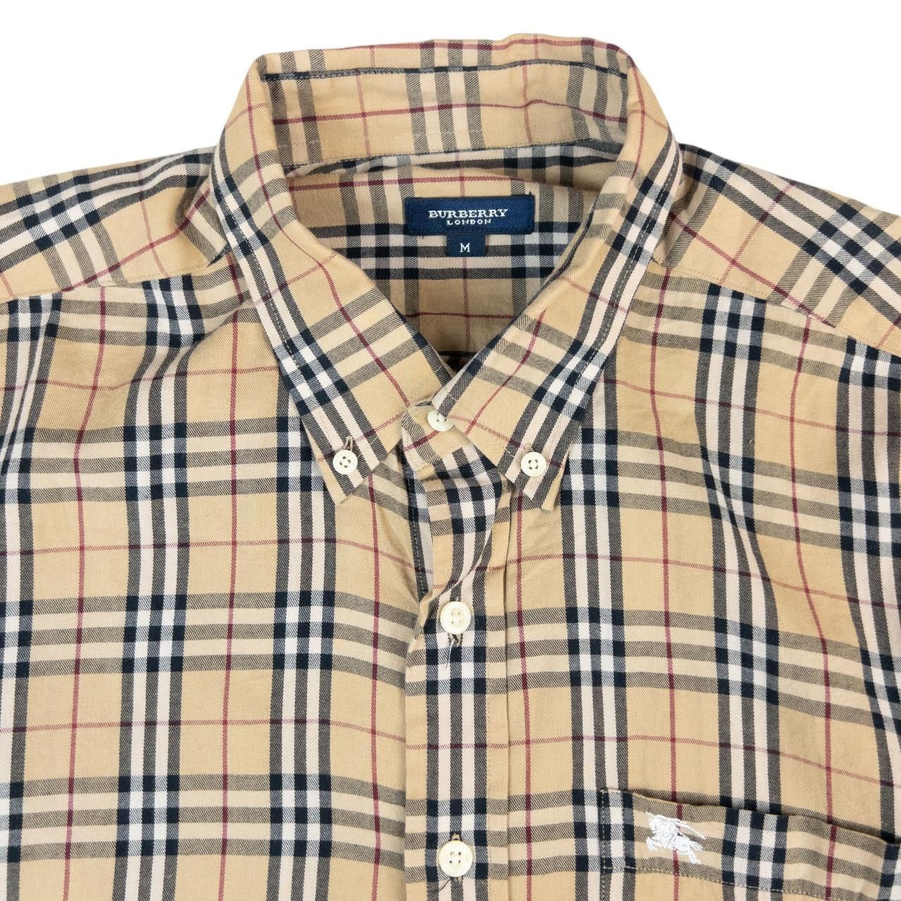 Burberry Vintage Burberry Nova Check Long Sleeve Shirt Size M Size US M / EU 48-50 / 2 - 3 Thumbnail