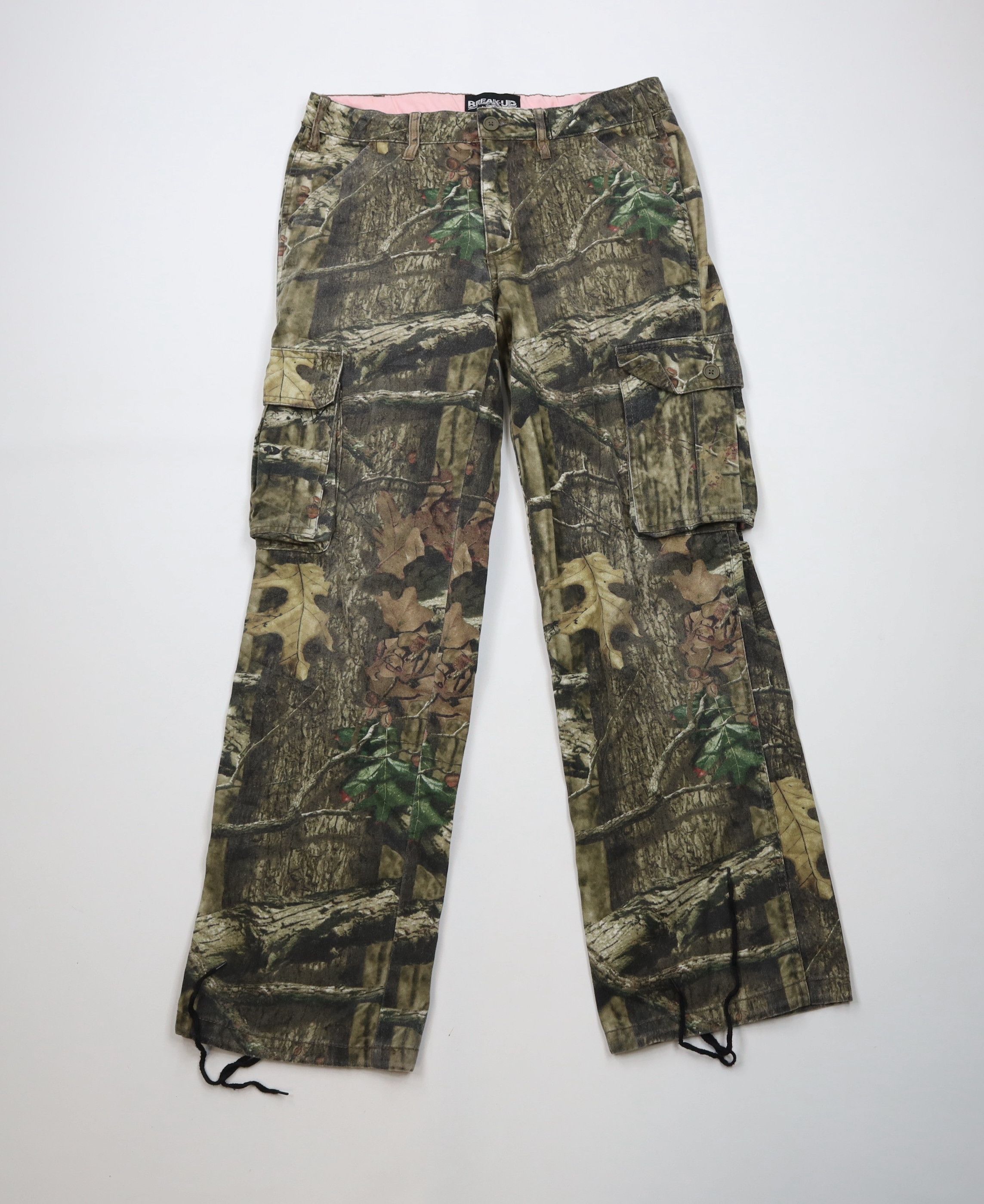 Vintage Vintage Y2K Streetwear Oak Camouflage Wide Leg Cargo Pants Size 32" / US 10 / IT 46 - 1 Thumbnail