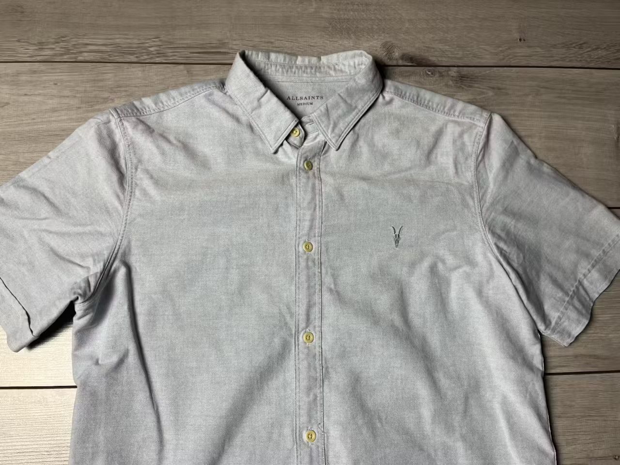 Allsaints Allsaints shirt short sleeve size Medium Size US M / EU 48-50 / 2 - 3 Thumbnail