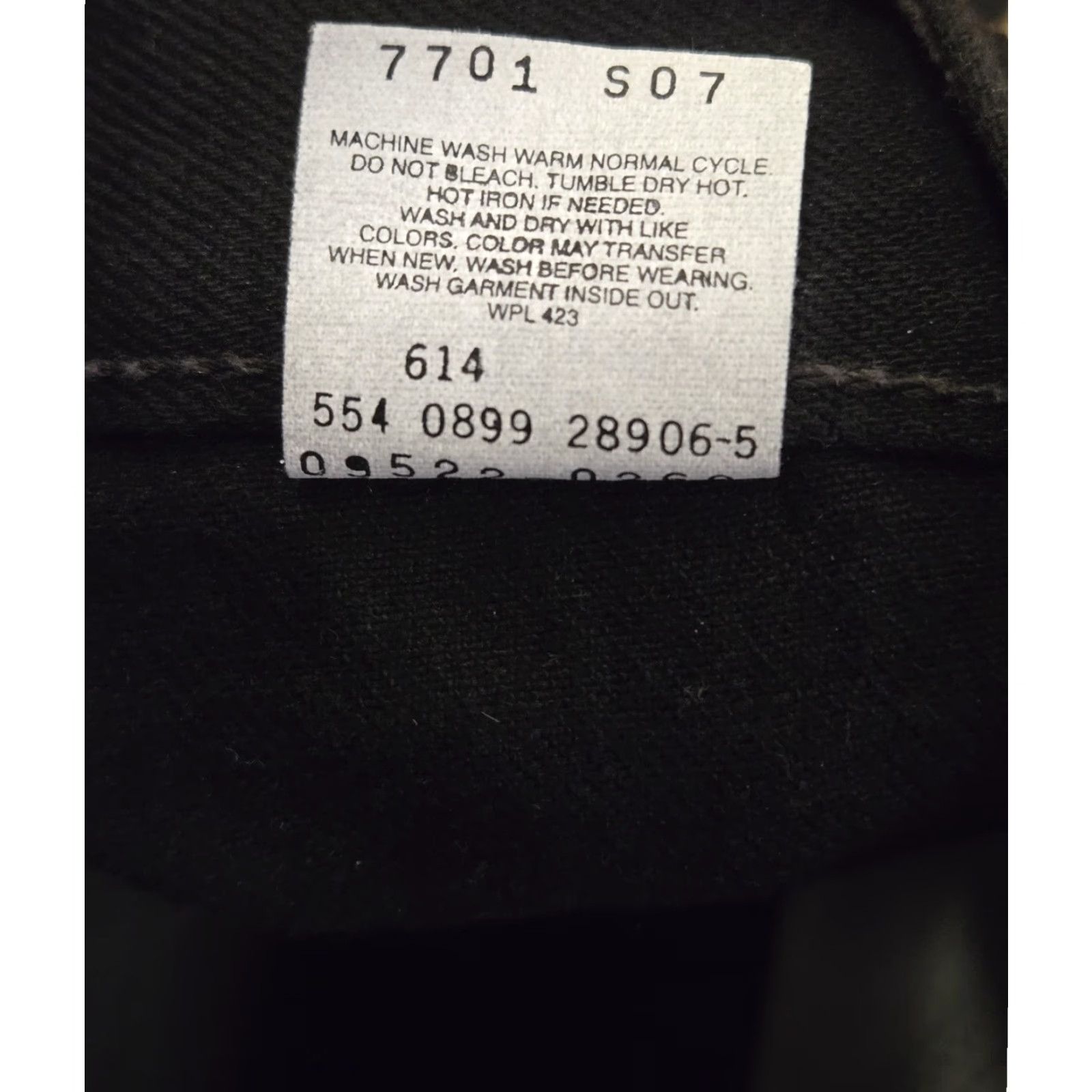 Levi's VINTAGE Levi's 550 Jeans Womens 18W Black Relaxed Fit Tapered Leg Made USA 90s Size 40" / US 18 - 4 Thumbnail