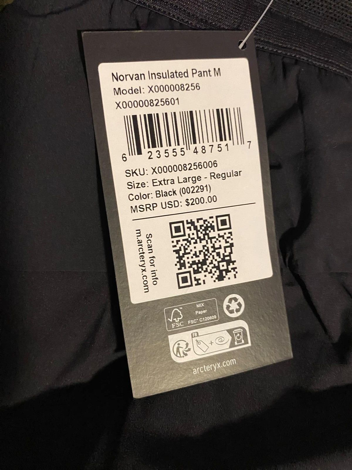Arc'teryx Brand new men’s gama pant size XL Size US 37 - 4 Thumbnail