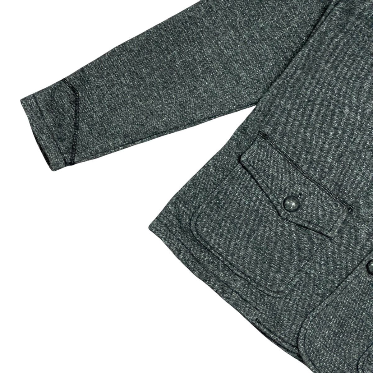 Billabong Vintage Y2k Billabong AJ Heritage Hooded Knit Blazer Jacket Size US L / EU 52-54 / 3 - 5 Thumbnail