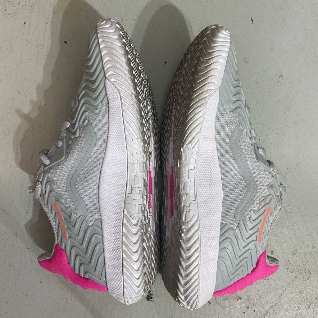 Adidas Women's Adidas Sneakers Gray Pink Size 10 Size US 10 / IT 40 - 4 Thumbnail