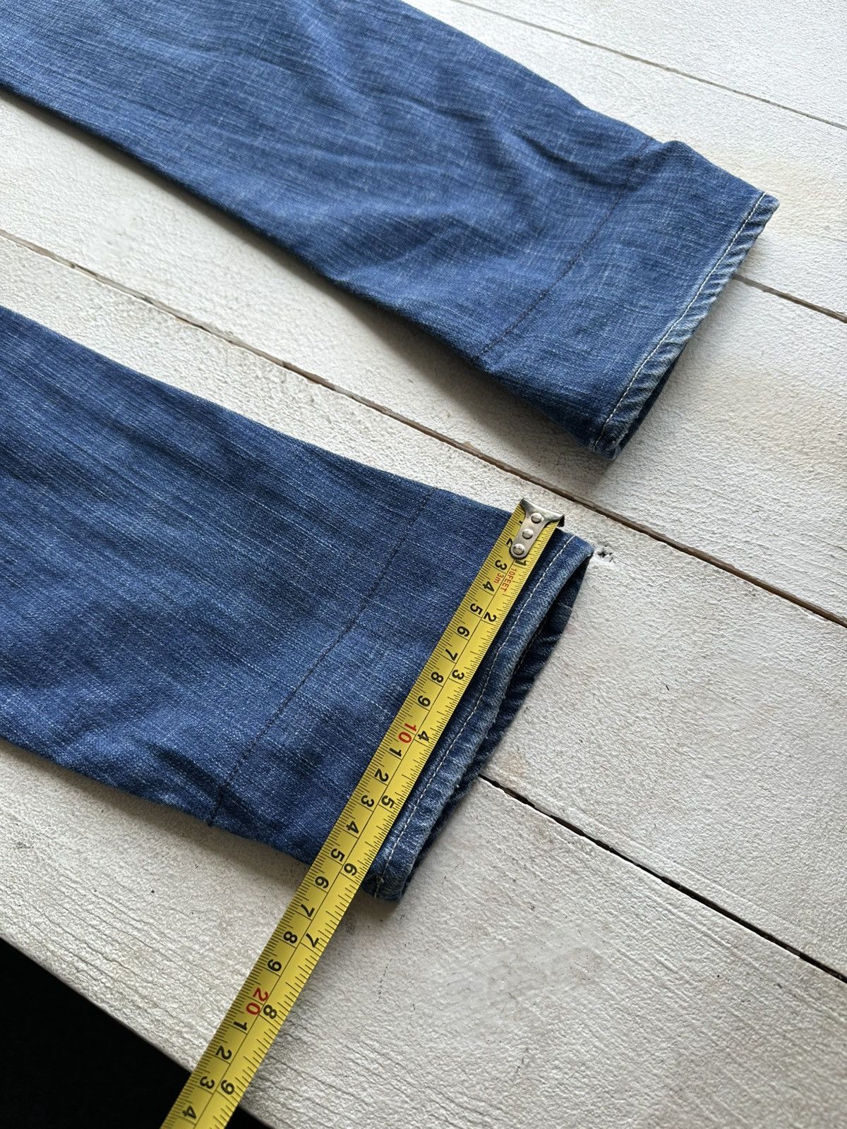 G-Star 🚨VNTG G STAR RAW BLUE FADED RARE AVANT GARDE JEANS Y2K Size 30" / US 8 / IT 44 - 18 Thumbnail