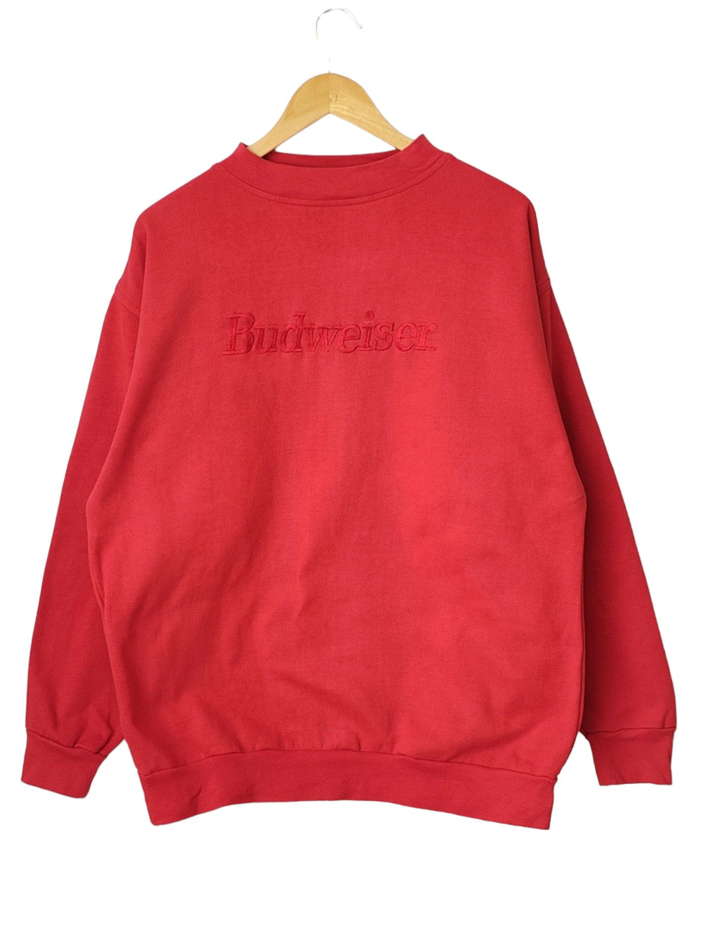 Budweiser Budweiser Vintage Embroidered Logo Official Sweatshirt Size US L / EU 52-54 / 3 - 1 Thumbnail