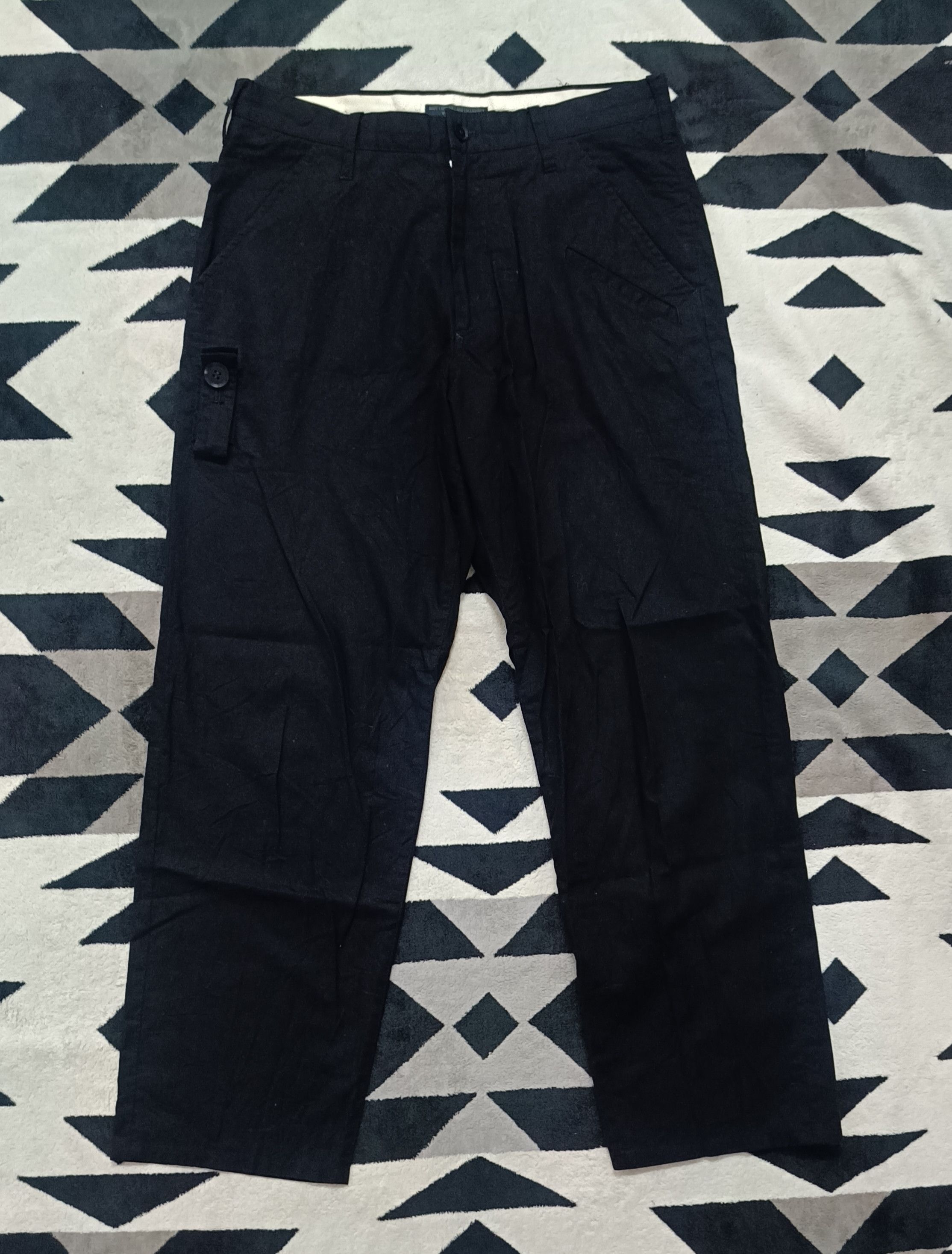 Yohji Yamamoto 🔥🔥Rare Yohji Yamamoto Regulation Black Pants Size US 32 / EU 48 - 3 Thumbnail