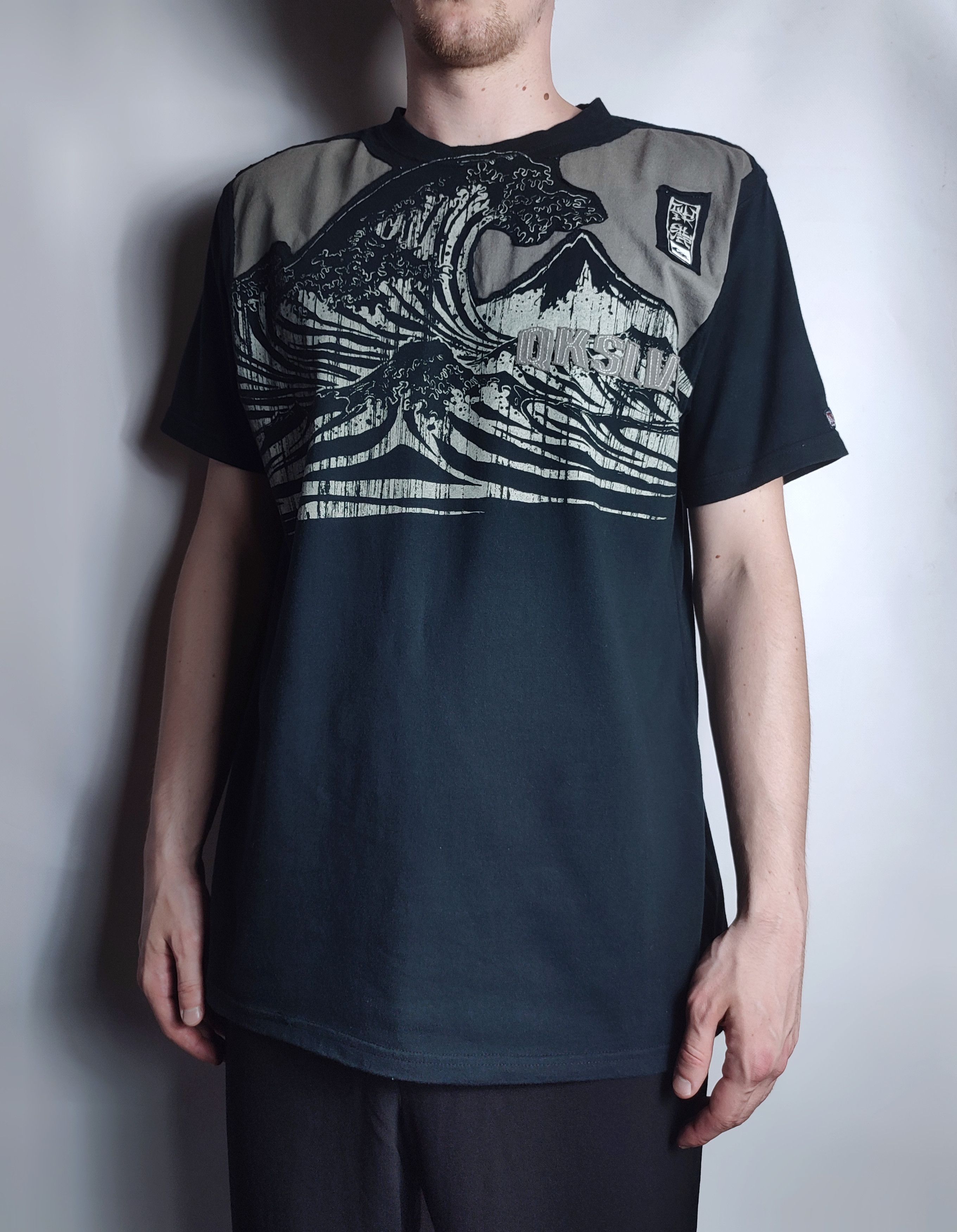 Japanese Brand × Quiksilver Japanese Streamline Wave T-shirt Size US XL / EU 56 / 4 - 3 Thumbnail