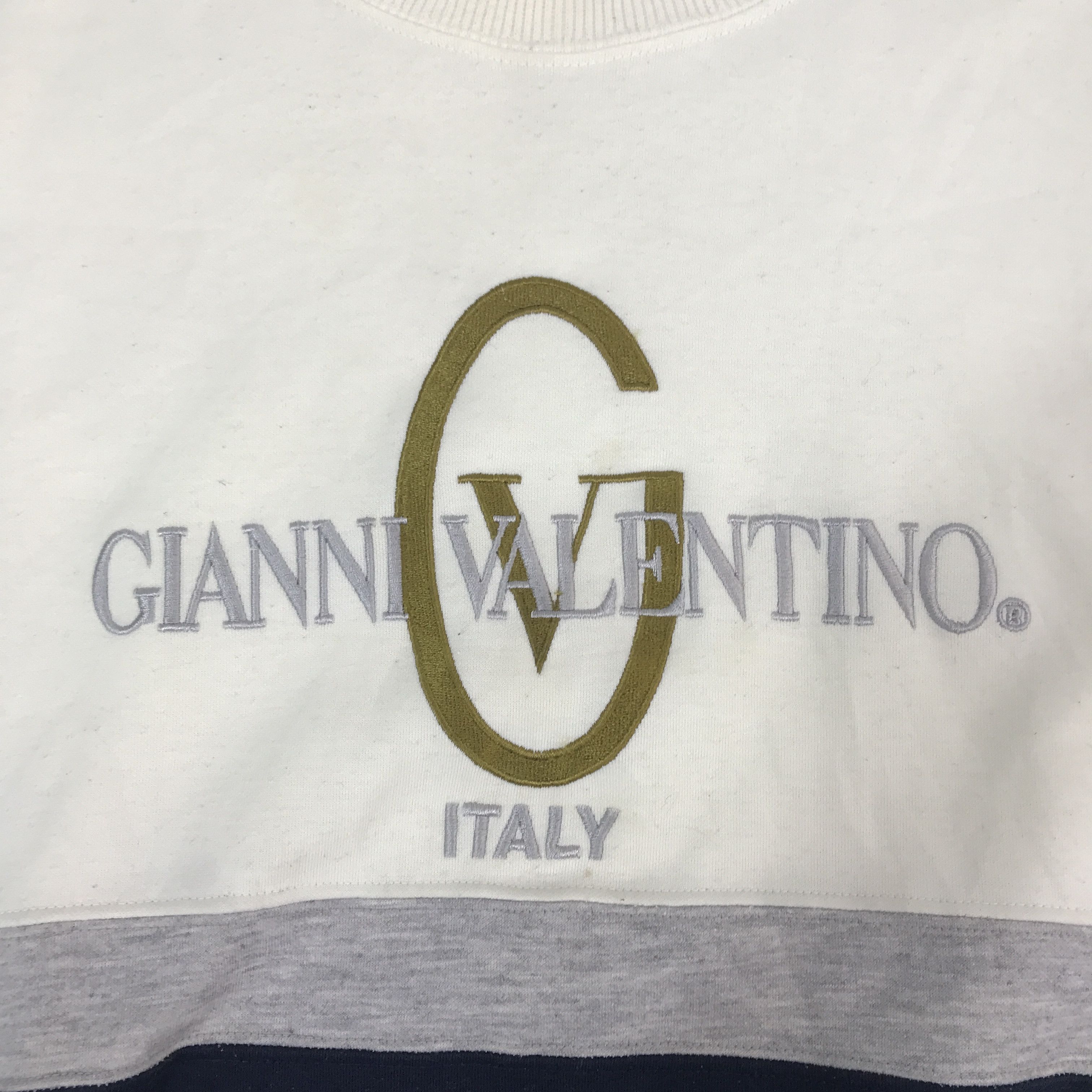 Gianni Valentino Gianni Valentino Big Logo Sweatshirt Size US L / EU 52-54 / 3 - 10 Thumbnail
