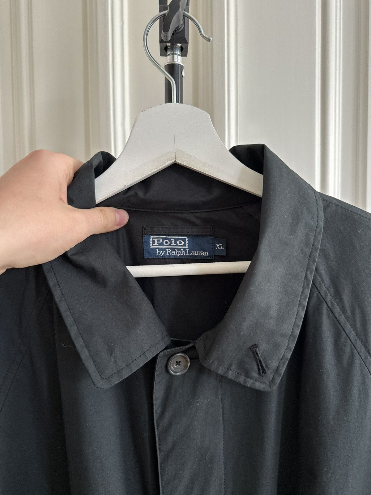 Polo Ralph Lauren Polo Ralph Lauren Vintage 90s Rare Mens Long Trench Coat Size US XL / EU 56 / 4 - 2 Thumbnail