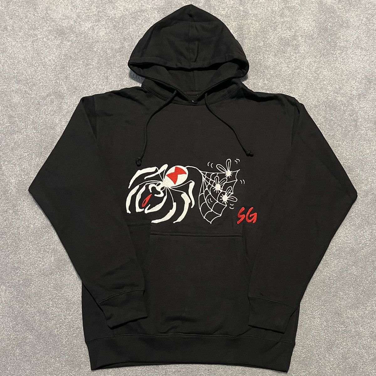 Plague Boulevard Plague Blvd Spider Gang Embroidered Hoodie Rare Lil Darkie Size US M / EU 48-50 / 2 - 1 Thumbnail