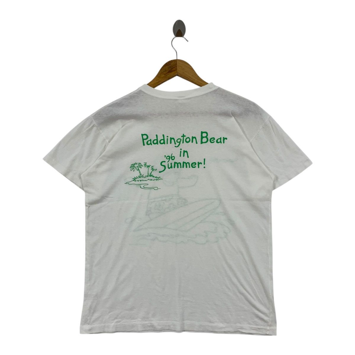 Vintage Vintage 90s PADDINGTON BEAR movie cartoon tee Size US M / EU 48-50 / 2 - 4 Thumbnail