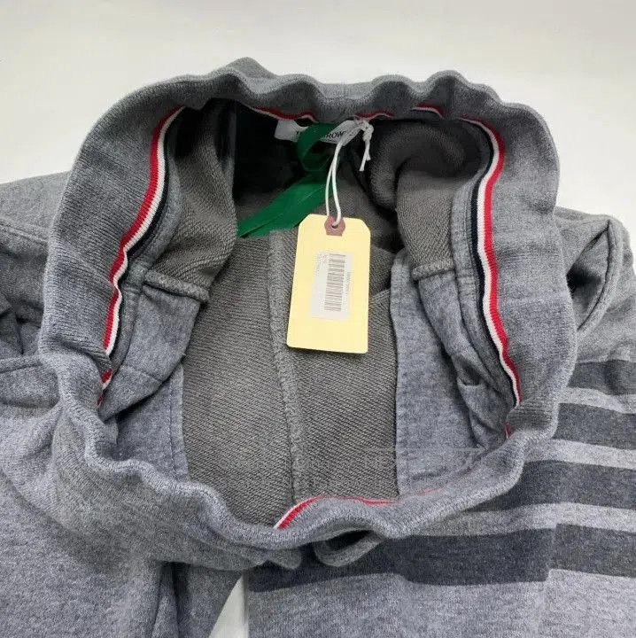 Thom Browne Thom Browne Gray Striped Casual Shorts. Size US 30 / EU 46 - 6 Thumbnail