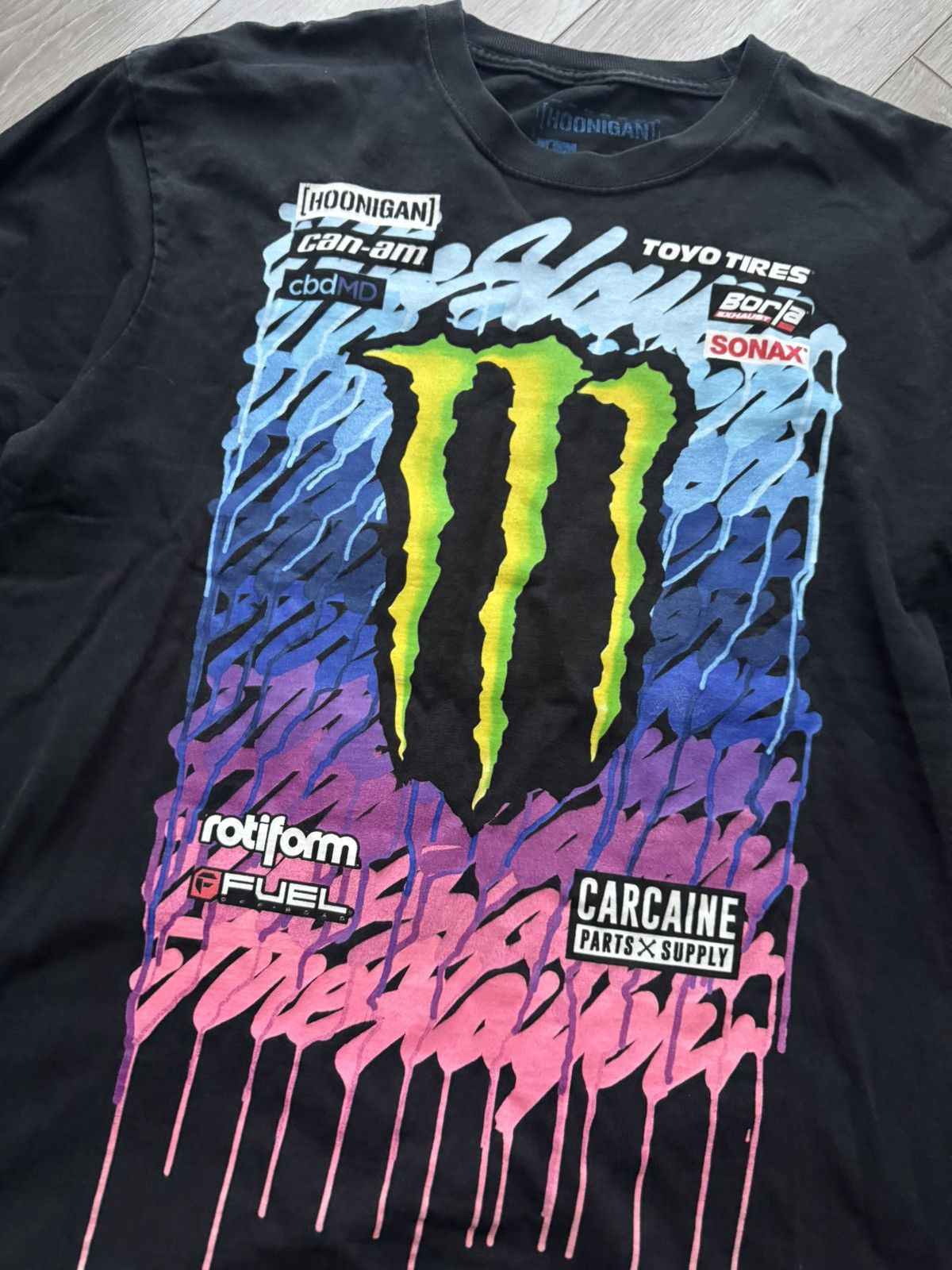 Fox Racing Hoonigan #43 Ken Block Ford Monster Energy Racing Tee y2k Size US L / EU 52-54 / 3 - 2 Thumbnail