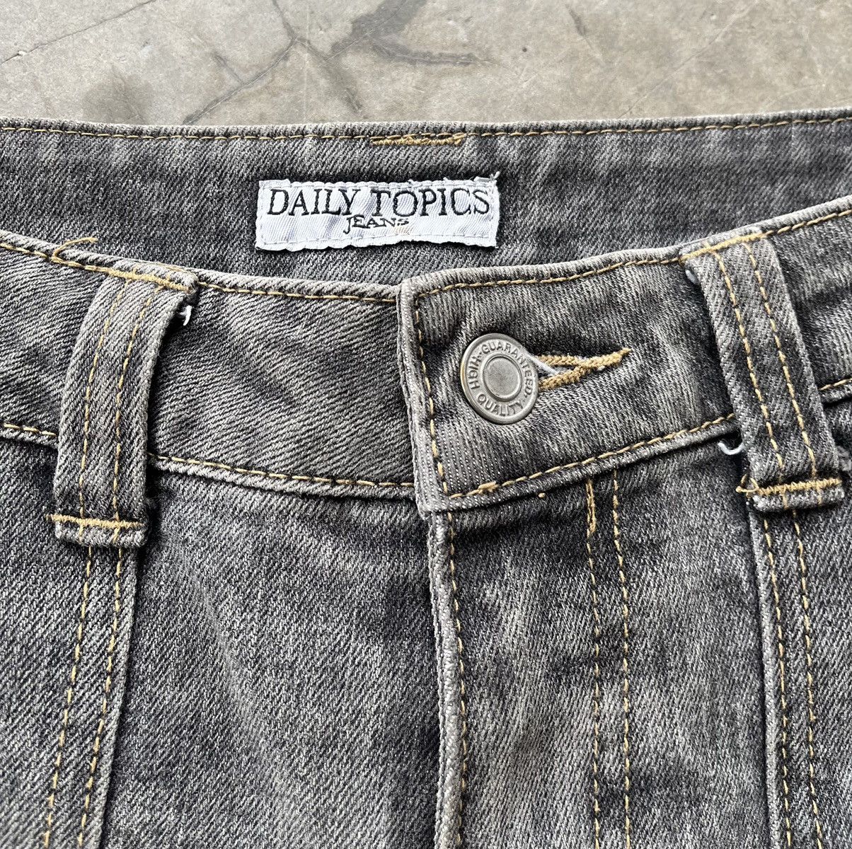 If Six Was Nine Flare jeans daily topics bushpant faded black low rise Size US 27 - 6 Thumbnail