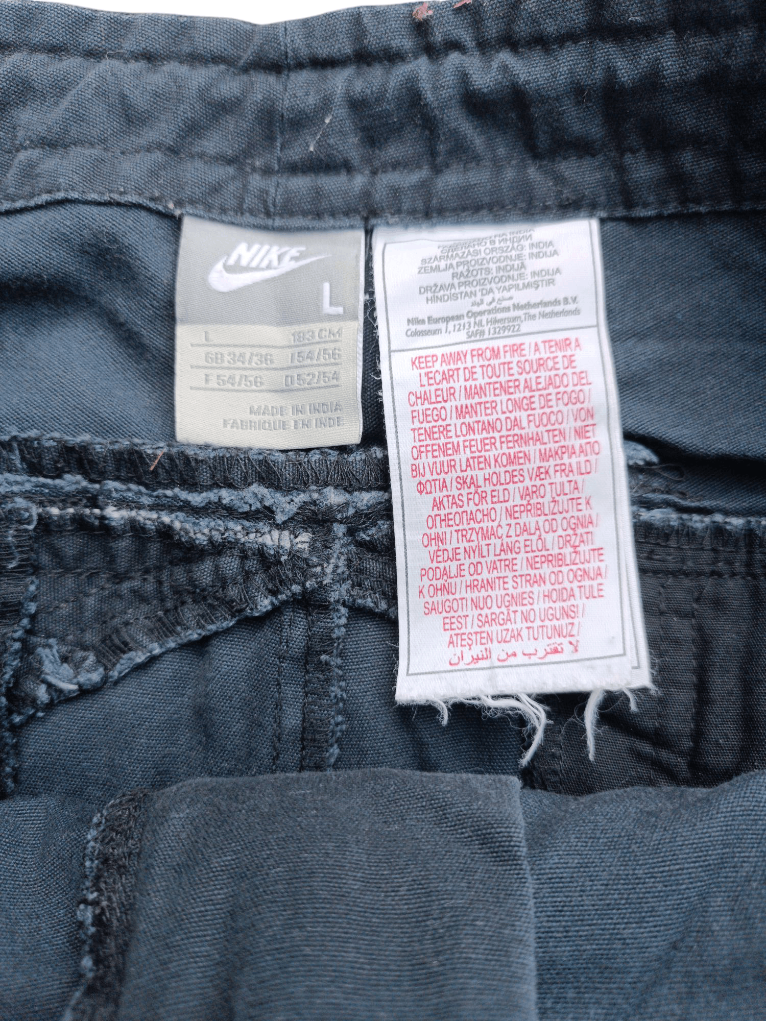 Nike × Vintage NIKE Pants Rare Design With Expandable Leg Opening E246i Size US 32 / EU 48 - 18 Thumbnail