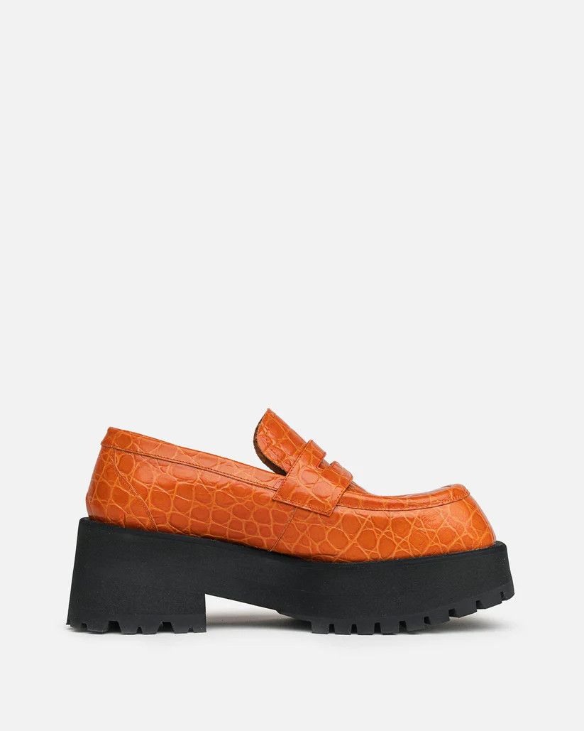 Marni o1y1025 Loafers in Orange Size US 6 / IT 36 - 1 Thumbnail