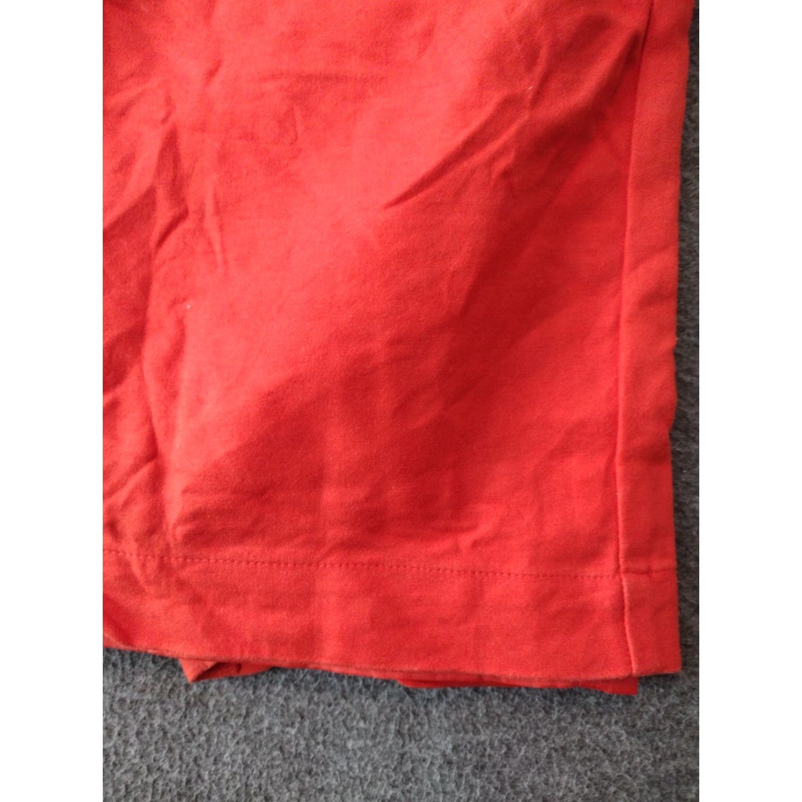 Merona Merona Red A-Line Skirt - Women - Size 6 - Lined - Back Zip - Slit - Short - Casual - Cotton/Polyester/Rayon Blend Size 28" / US 6 / IT 42 - 6 Thumbnail