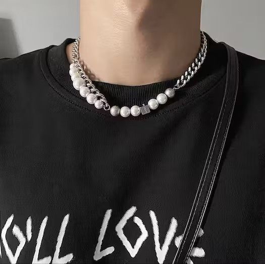Designer × Vintage Retro punk necklace Size ONE SIZE - 1 Thumbnail