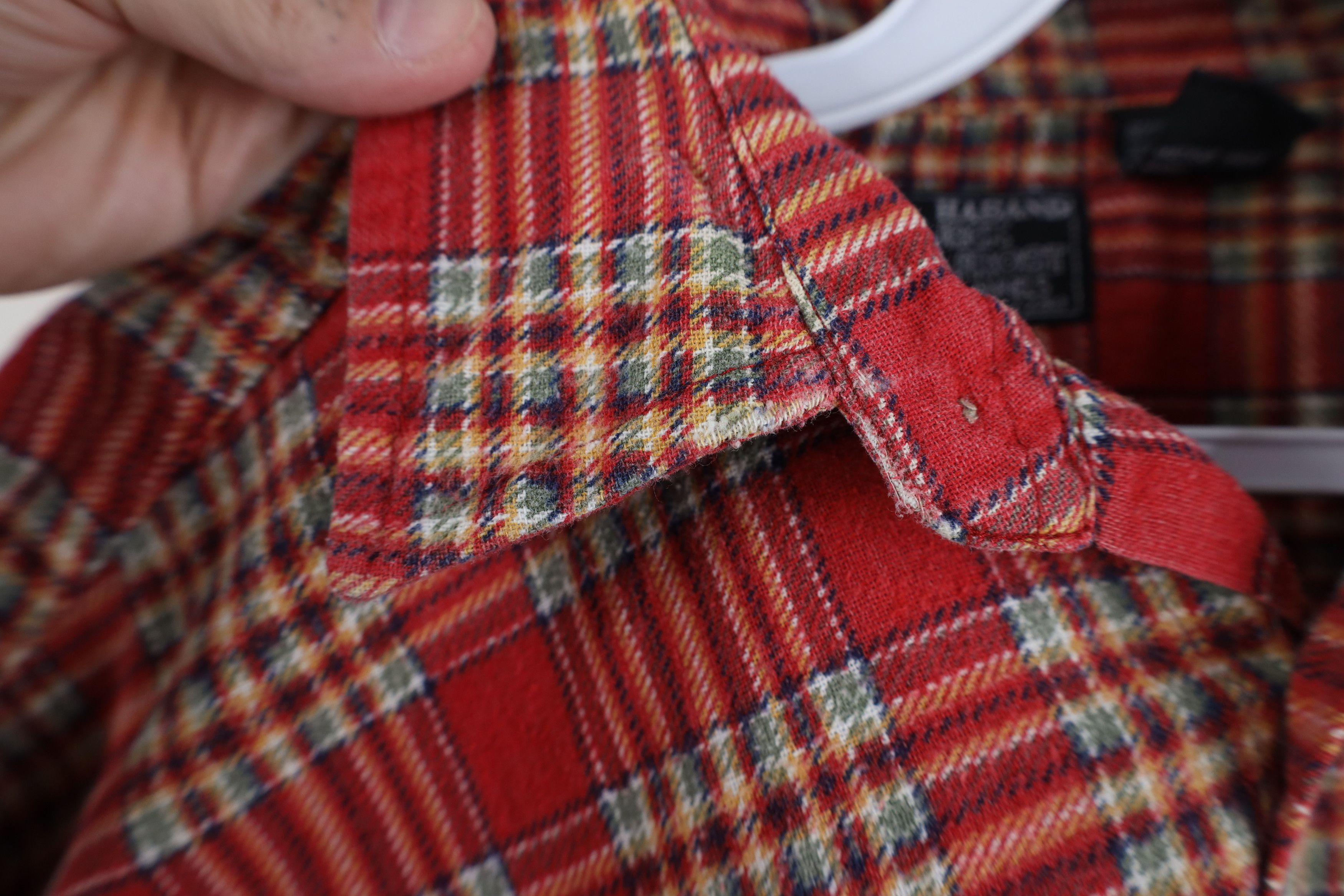 Vintage Vintage 90s Streetwear Pocket Flannel Button Shirt Plaid Size US M / EU 48-50 / 2 - 7 Thumbnail