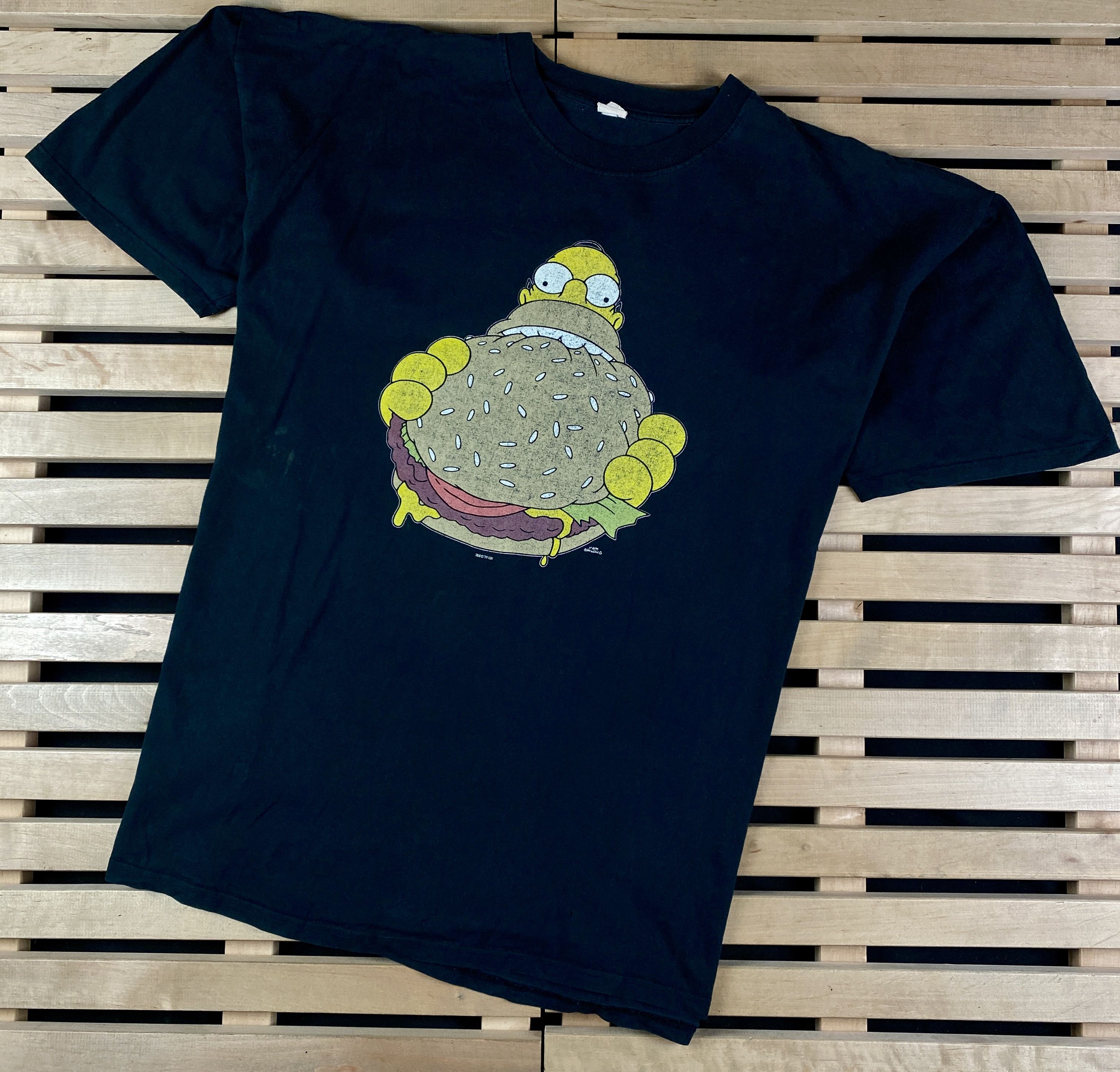 The Simpsons Mens Vintage T-Shirt The Simpsons Homer 1999 Size XL Size US M / EU 48-50 / 2 - 1 Thumbnail