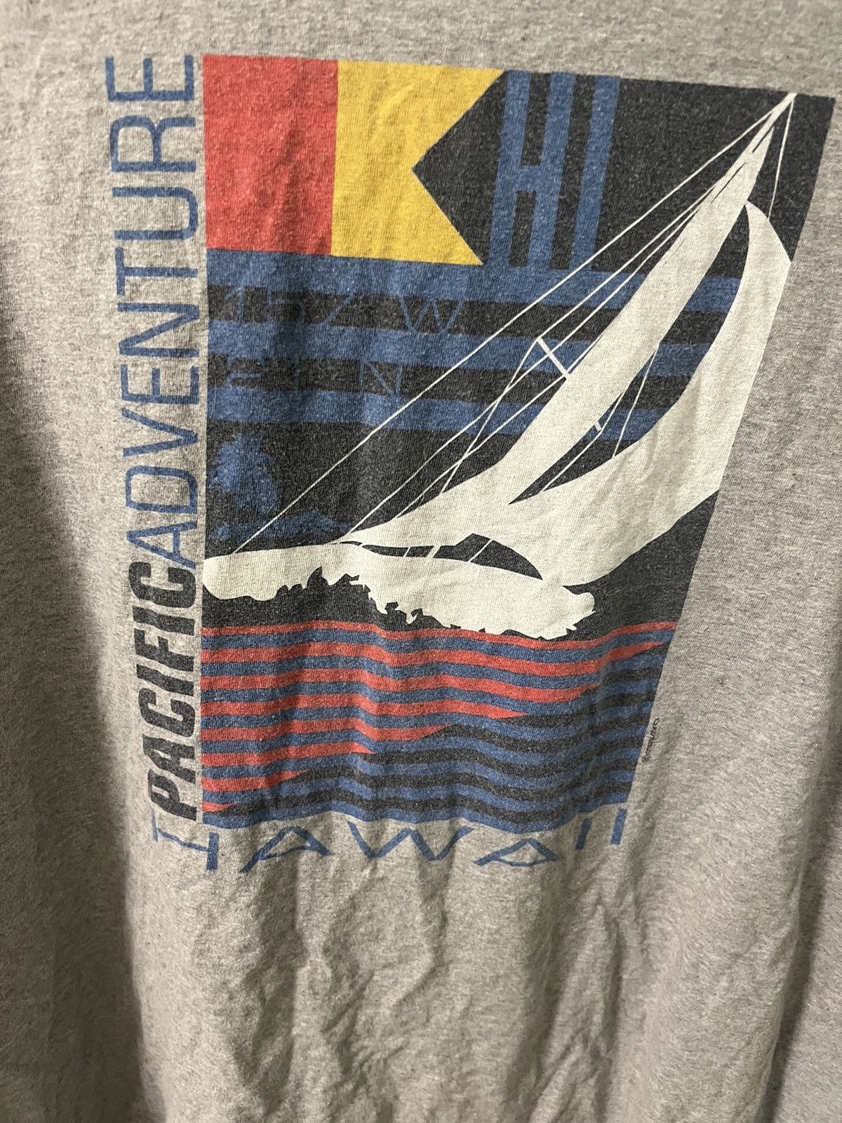 Vintage Vintage 90s Crazy shirt tee Size US XL / EU 56 / 4 - 5 Thumbnail