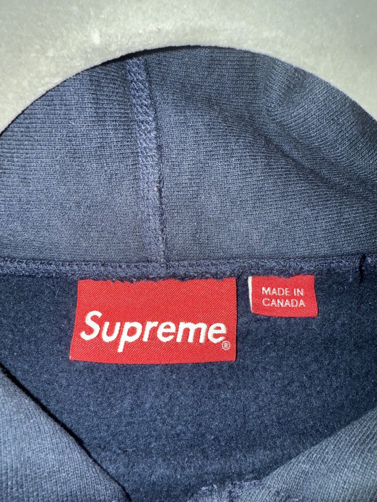 Supreme Supreme 2016 navy box logo hoodie Size US XL / EU 56 / 4 - 2 Thumbnail