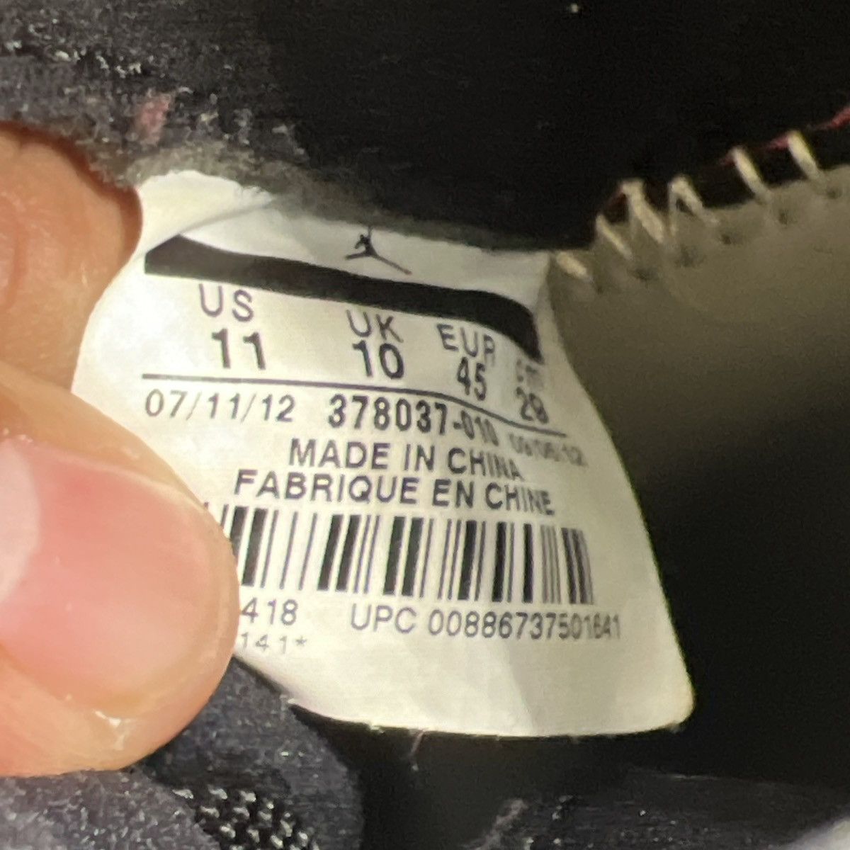 Jordan Brand Air Jordan 11 Bred Size US 11 / EU 44 - 10 Thumbnail
