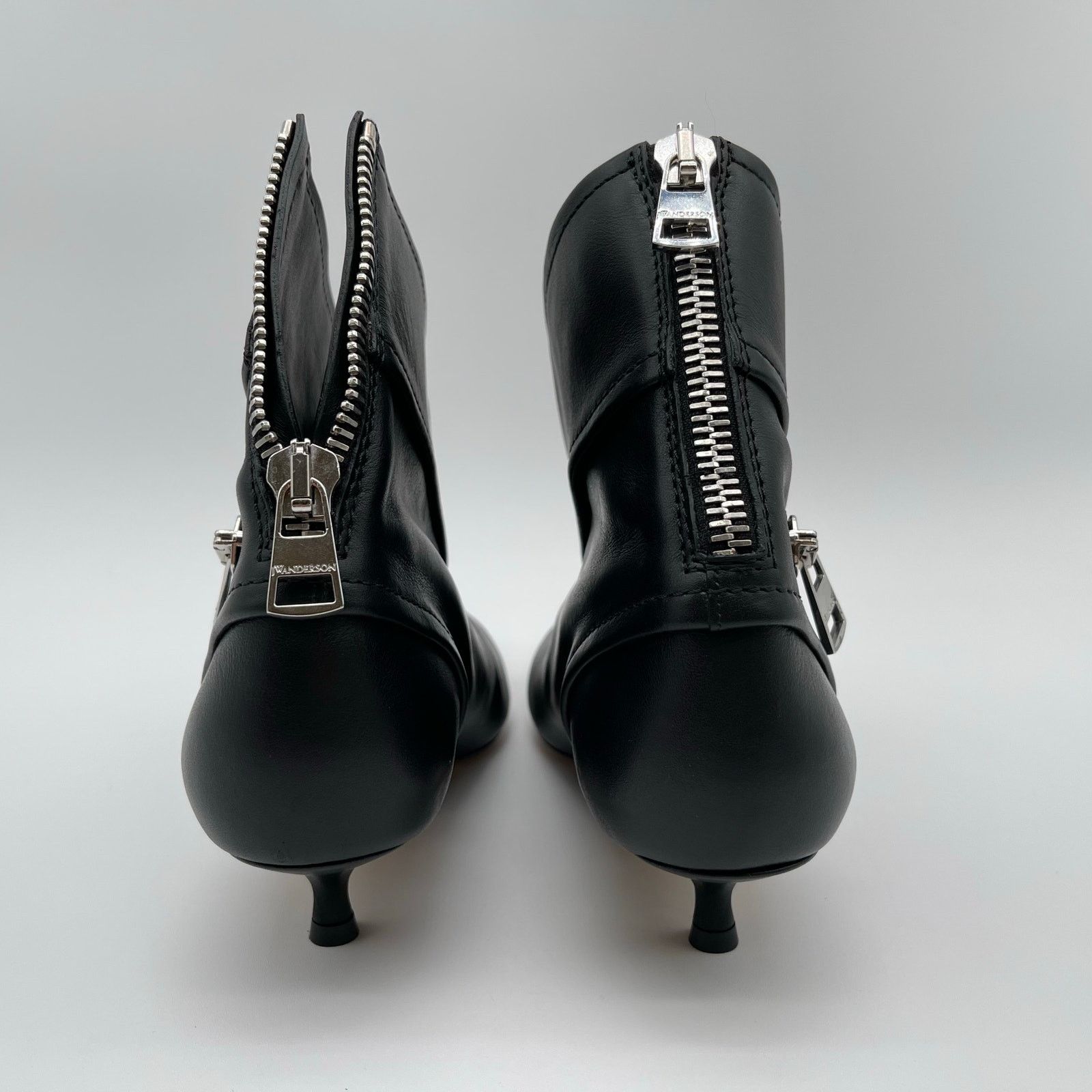 JW Anderson JW Anderson | $950 NIB Biker Kitten Heel Boot Black 36 US 6 Size US 6 / IT 36 - 3 Thumbnail